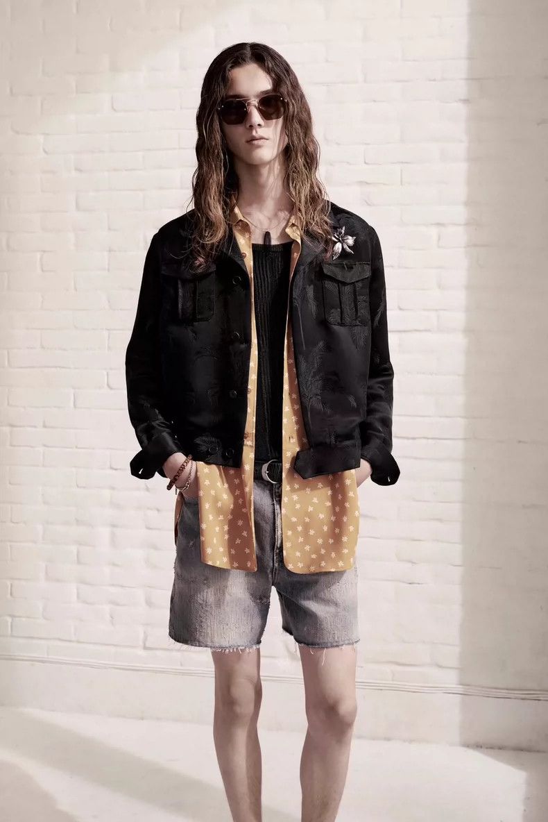 Saint Laurent Paris Saint Laurent Paris size 38 21ss Wild Orchid Shirt 2504-Ne Size US M / EU 48-50 / 2 - 5 Thumbnail