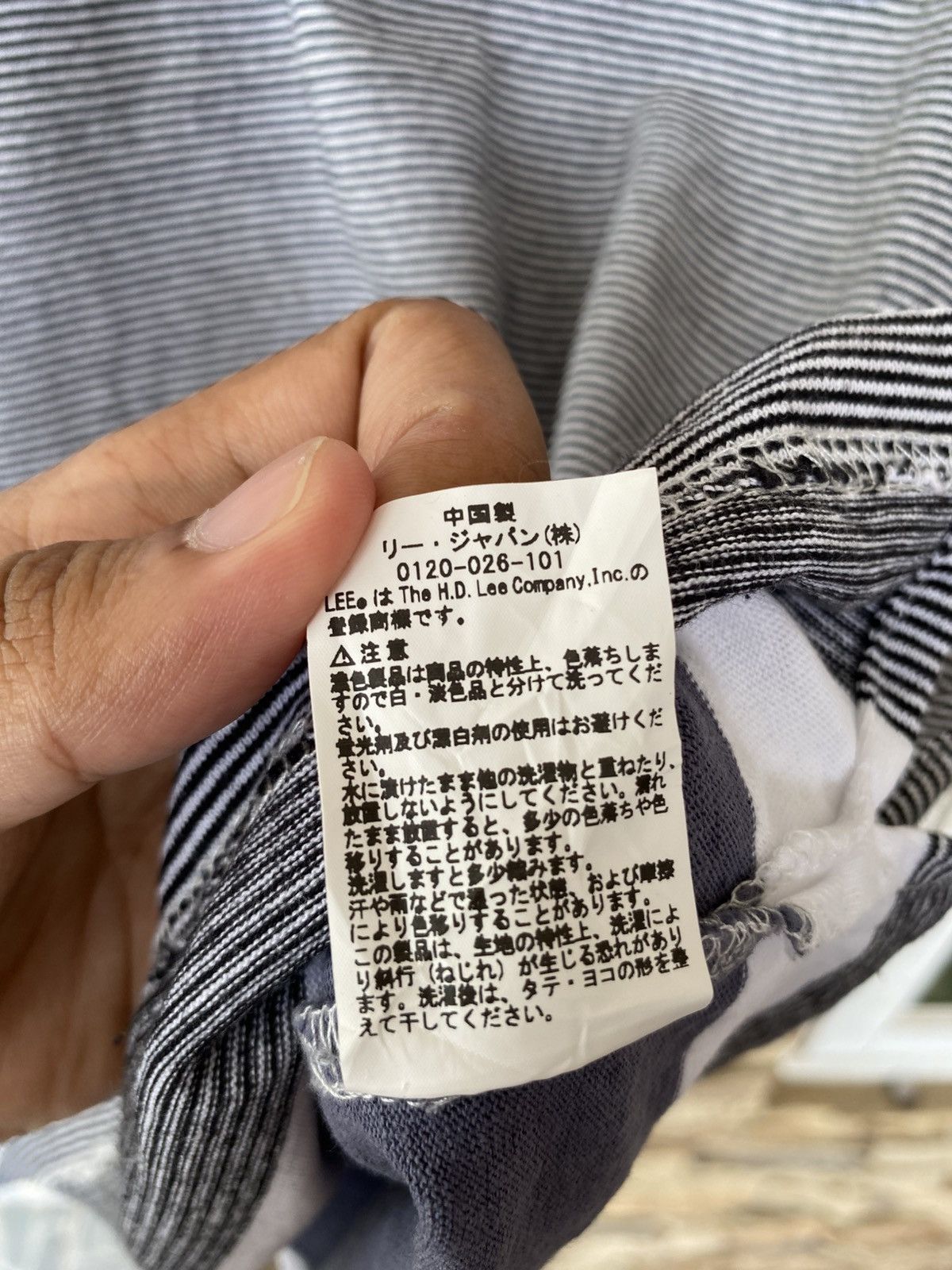 Lee Vintage Lee Stripe Tshirt Size US M / EU 48-50 / 2 - 7 Thumbnail