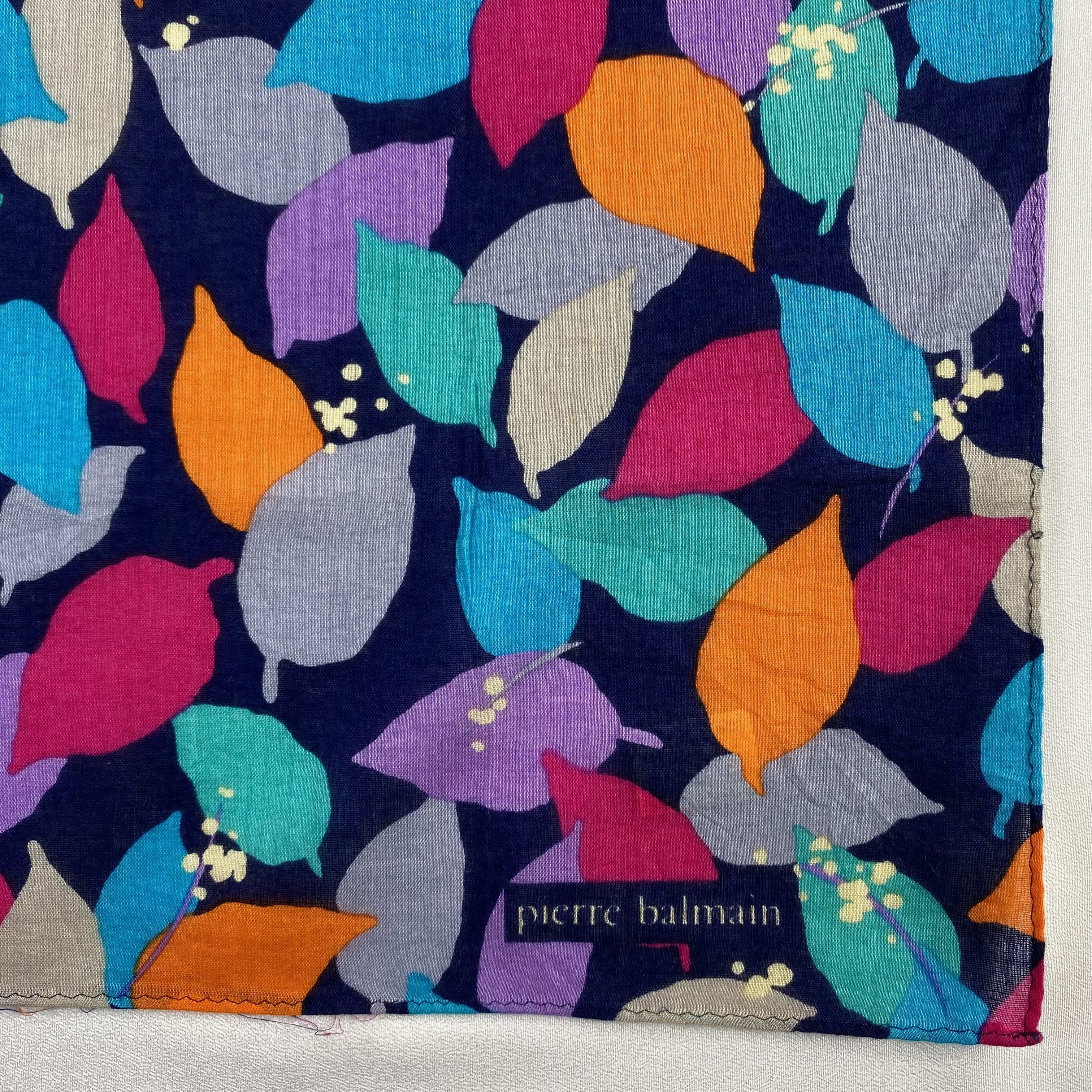 Pierre Balmain × Vintage Pierre Balmain Bandana/ Handkerchief / Neckerchief-P1509 Size ONE SIZE - 3 Thumbnail
