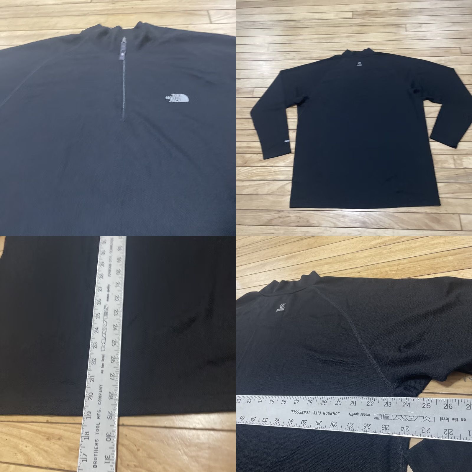 The North Face THE NORTH FACE Flight Series UL Zip Quarter Sweater Men XL Black Vapor Wave XL Size US XL / EU 56 / 4 - 11 Thumbnail