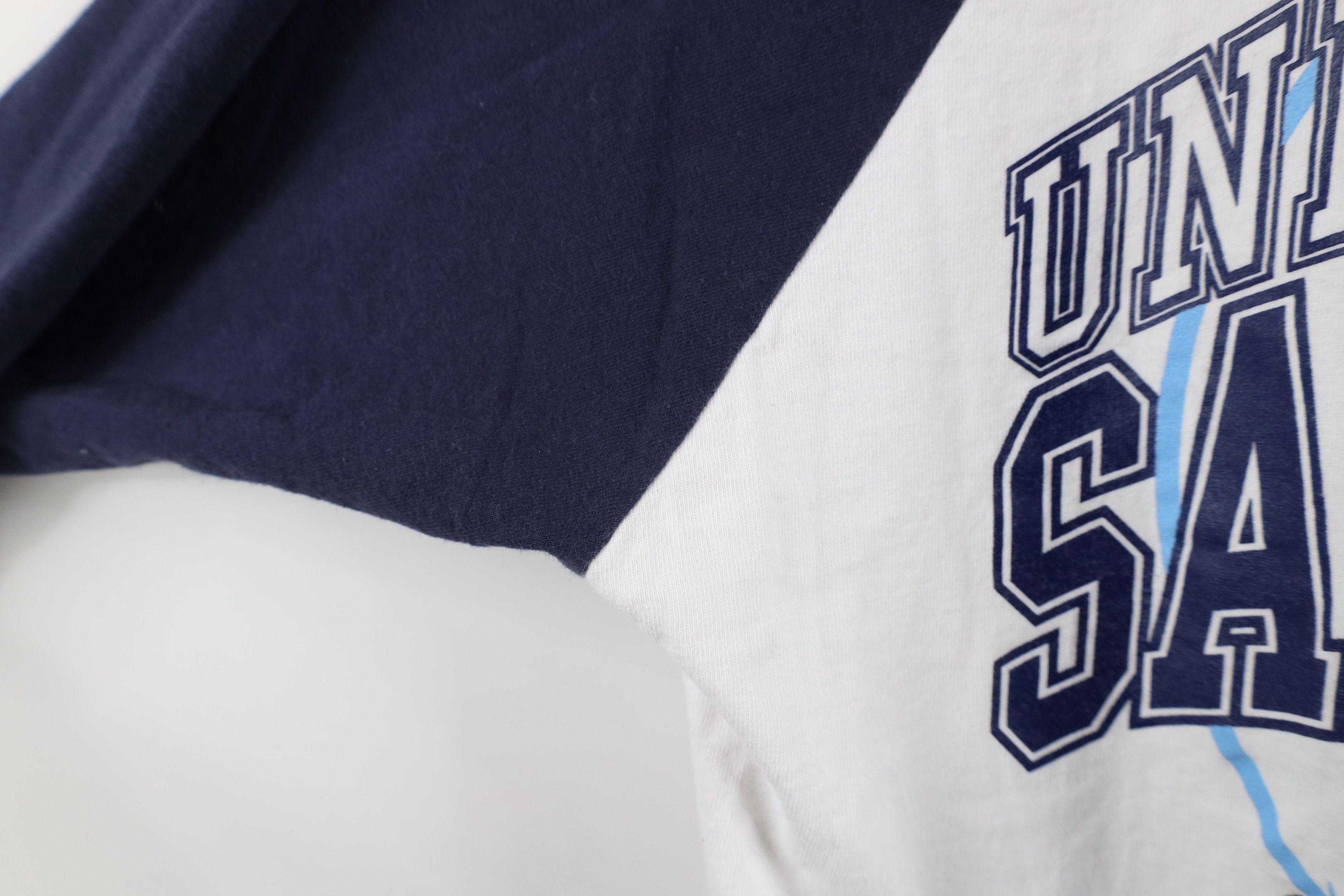 Vintage Vintage 90s University Baseball 3/4 Sleeve Raglan T-Shirt Size US M / EU 48-50 / 2 - 7 Thumbnail