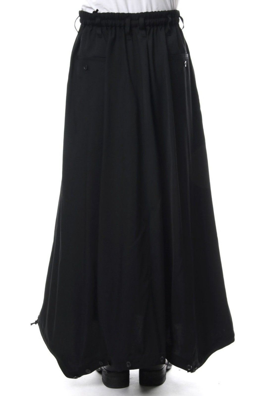 Yohji Yamamoto Yohji Yamamoto Pour Homme - 4-Way Gabardine Wool Trousers Size US 34 / EU 50 - 4 Thumbnail