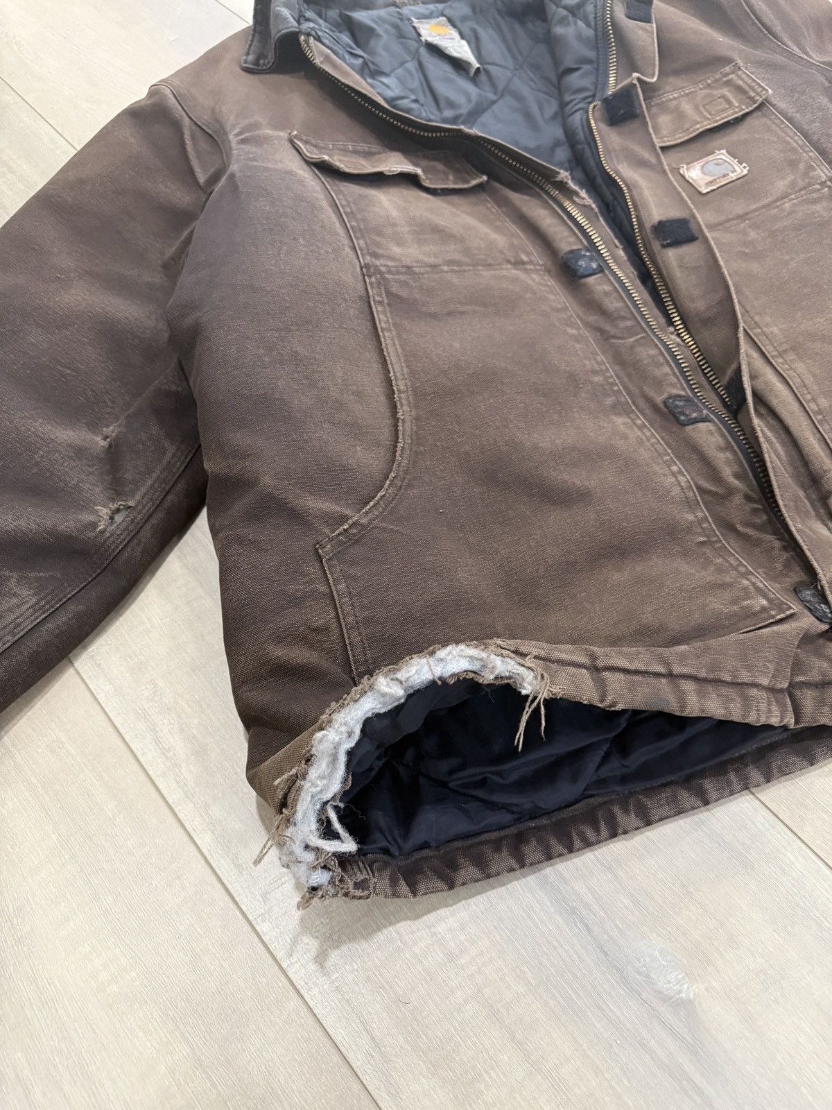 Carhartt VTG Carhartt Workwear Jacket Size US XL / EU 56 / 4 - 5 Thumbnail