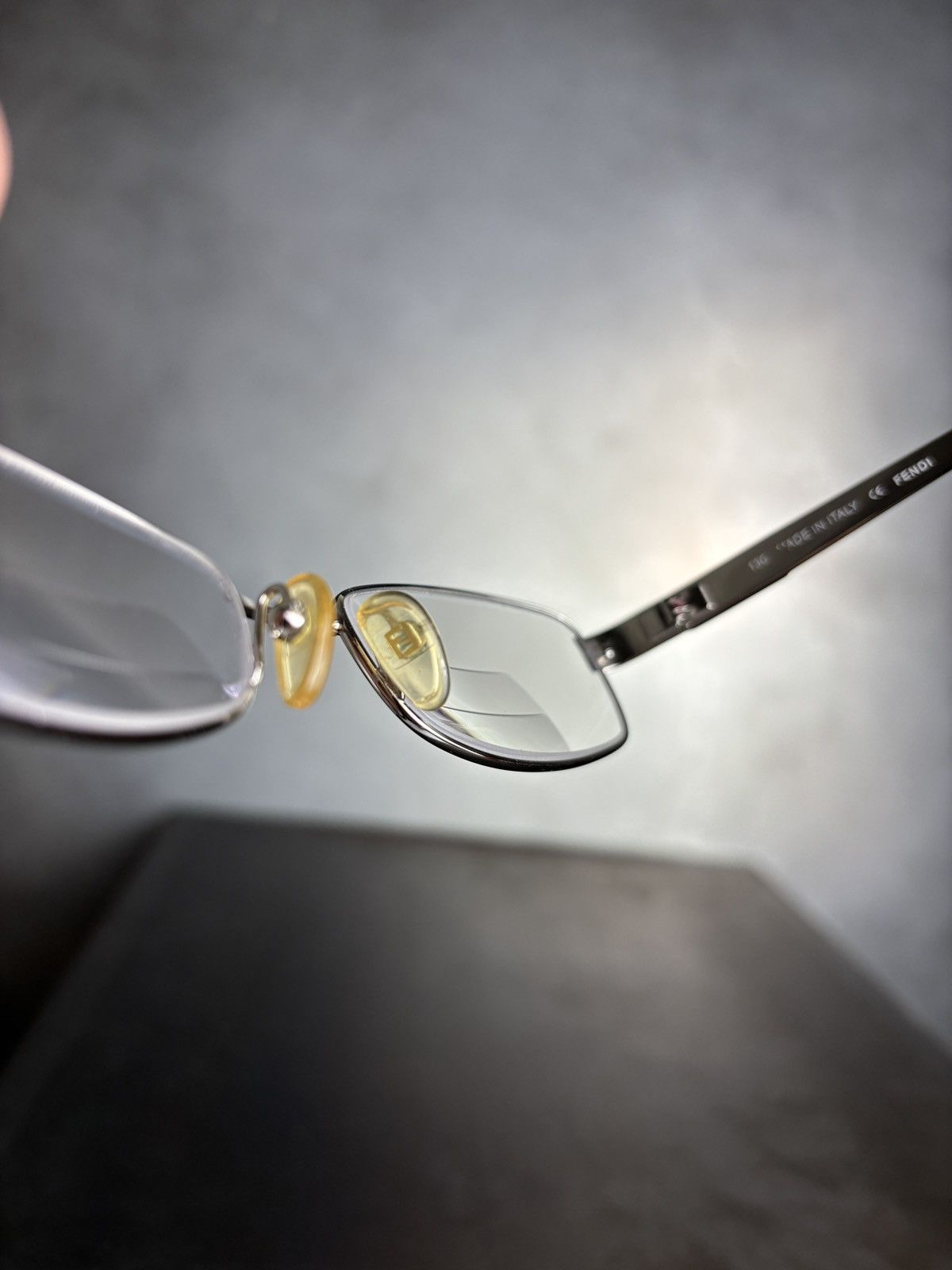 Fendi Vintage Fendi Glasses with Case Chrome Metal F769R Jewel Size ONE SIZE - 12 Thumbnail