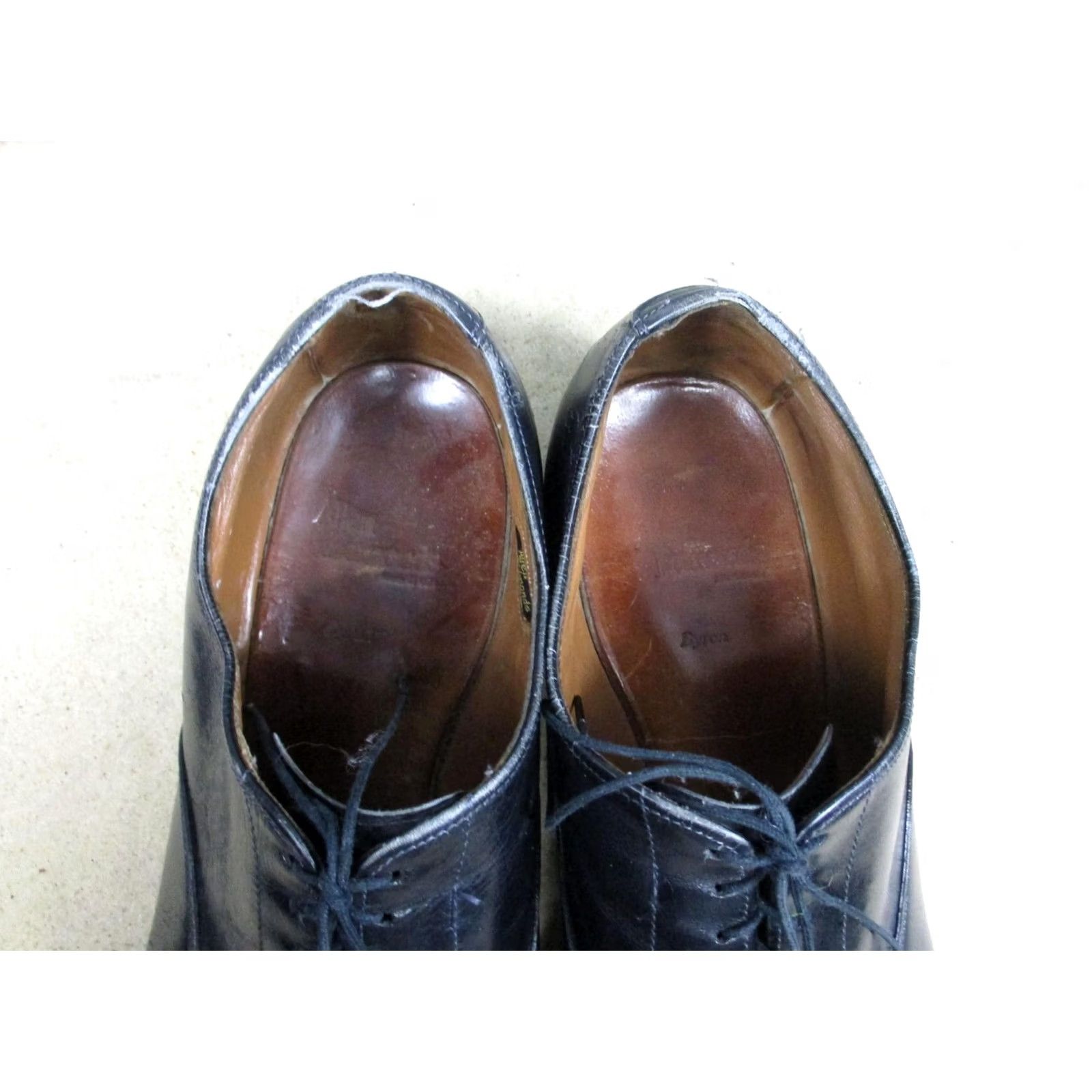 Allen Edmonds Allen Edmonds Dress Mens Black Byron Shoes Size Cap Toe Oxford Made USA Size ONE SIZE - 7 Thumbnail