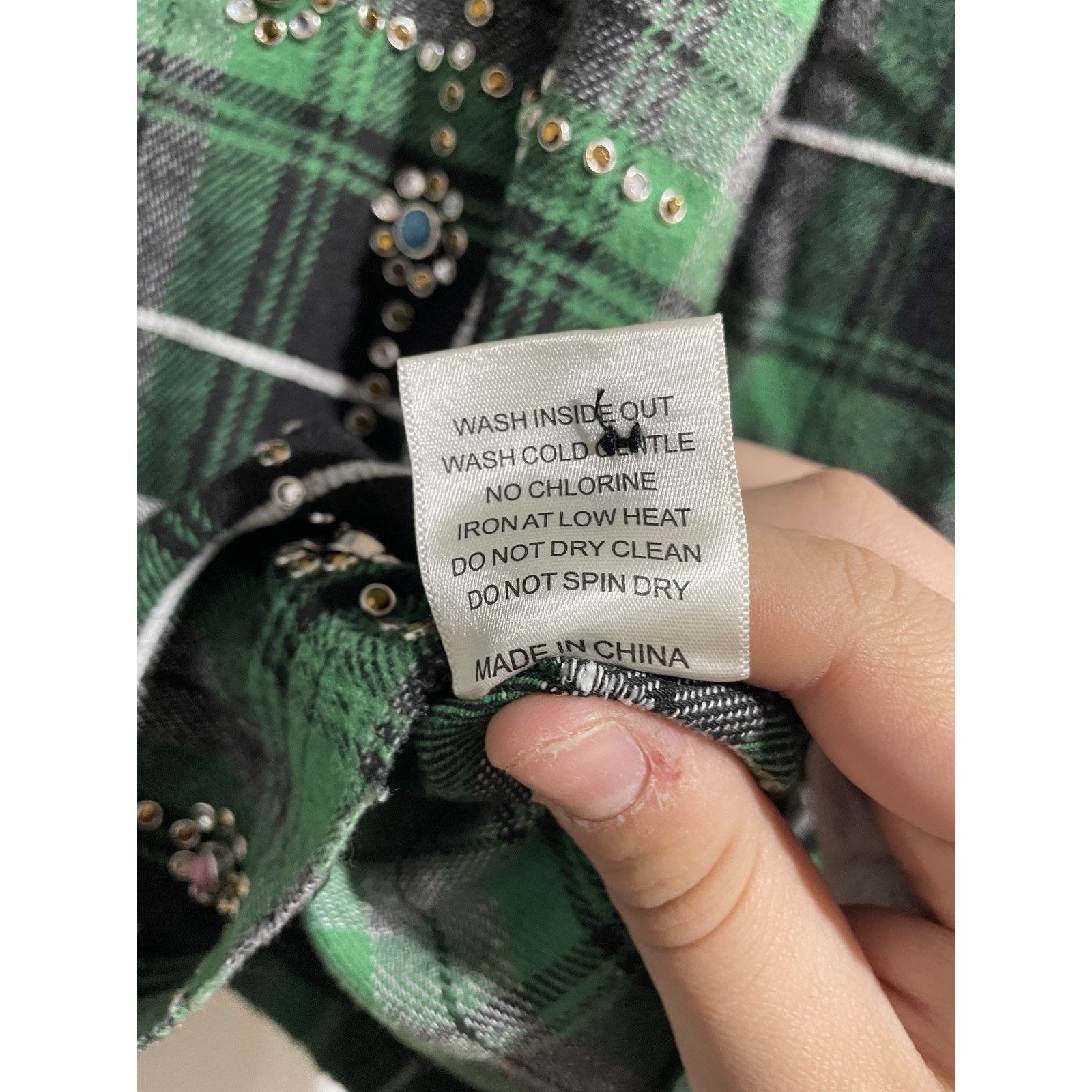 Vale VALE FOREVER GRINCH GEMS FLANNEL SIZE MEDIUM NEW Size US M / EU 48-50 / 2 - 3 Thumbnail