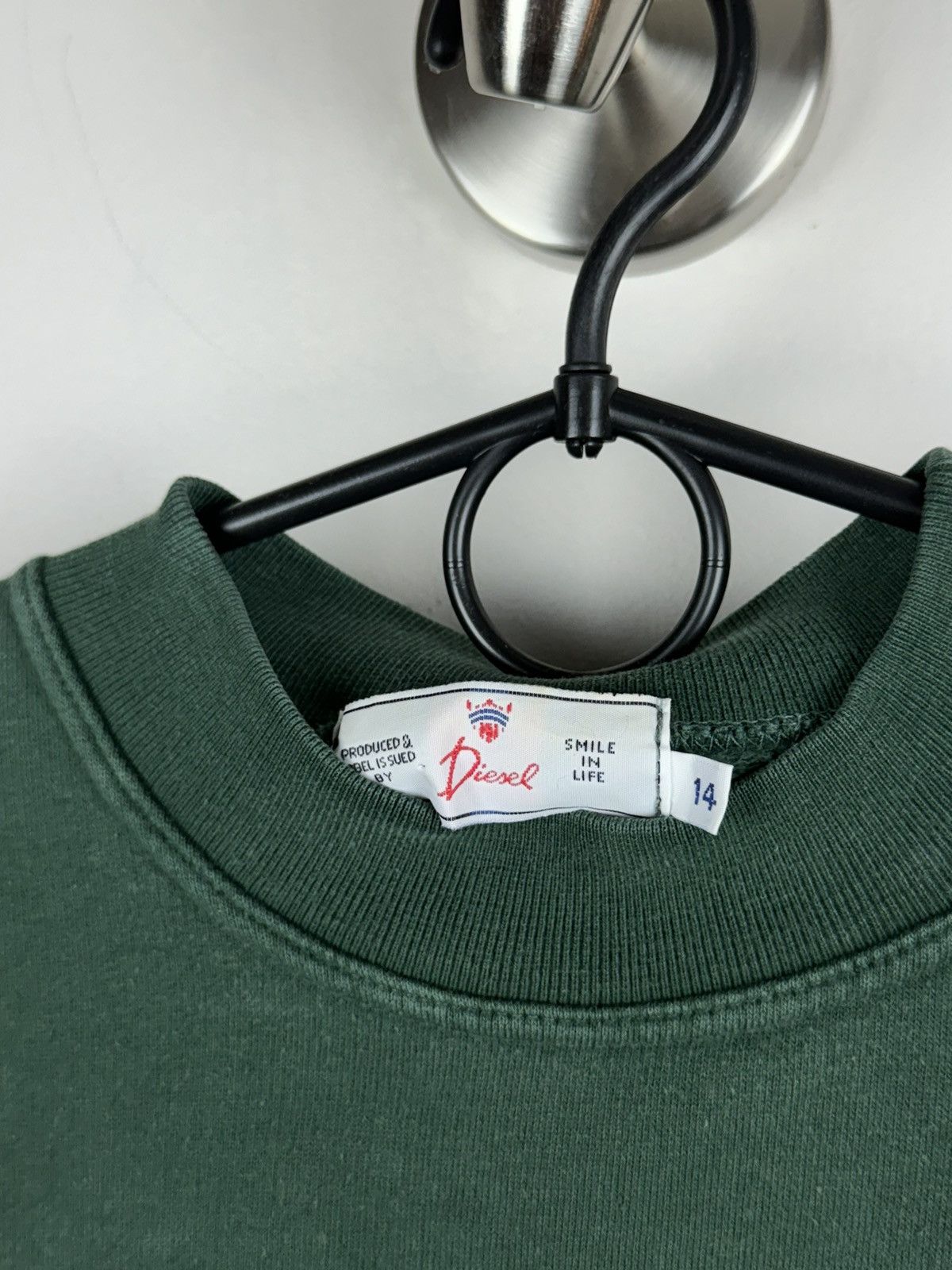 Diesel Diesel sweatshirt crewneck y2k original casual skate item Size US M / EU 48-50 / 2 - 2 Thumbnail