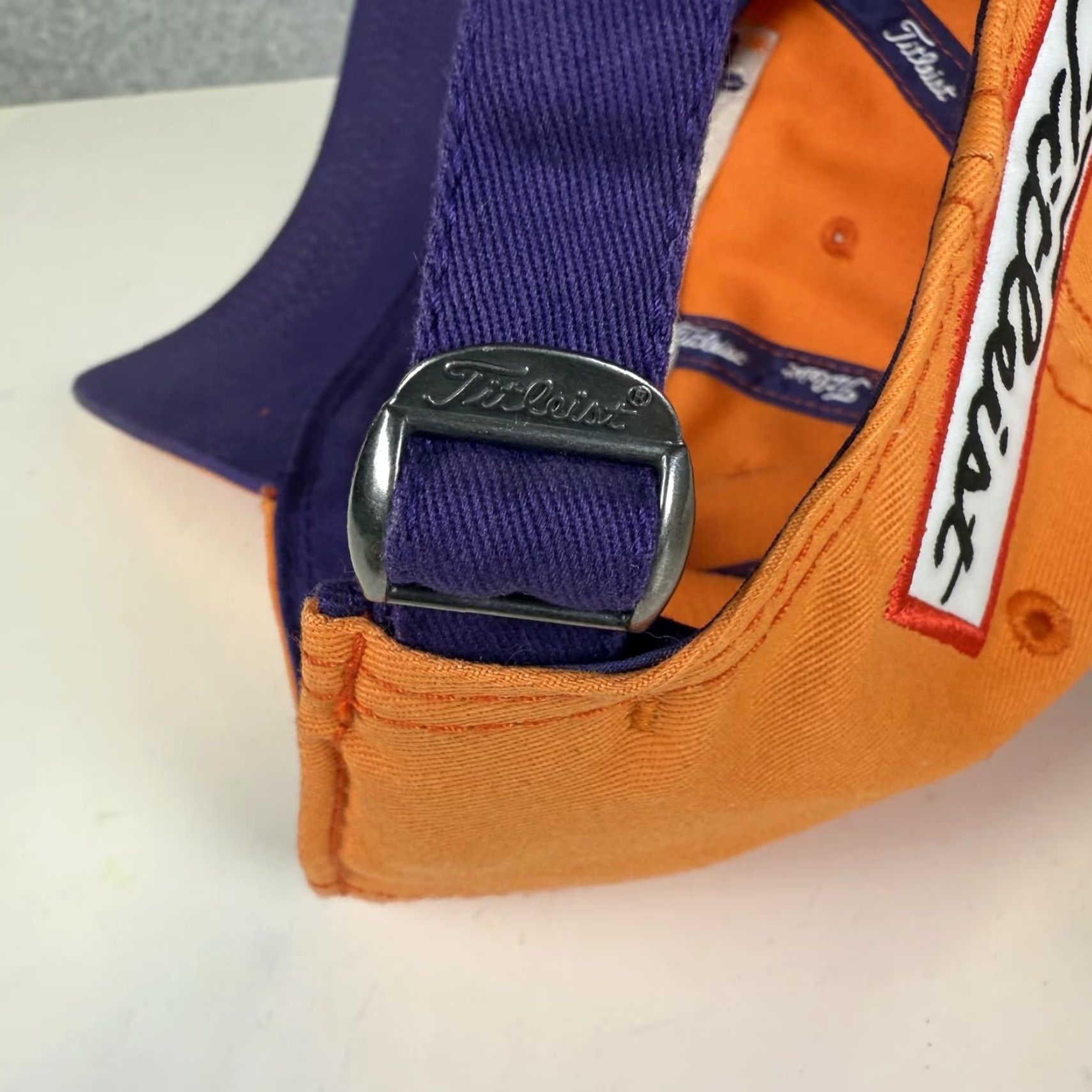 Titleist Titleist Orange Unisex Adult Adjustable Golf Baseball Cap Hat Size ONE SIZE - 5 Thumbnail