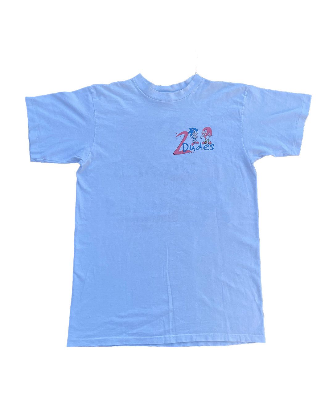 Vintage 1994 SEGA Sonic & Knucles 2 Dudes with Attitudes T-shirt Size US L / EU 52-54 / 3 - 2 Thumbnail