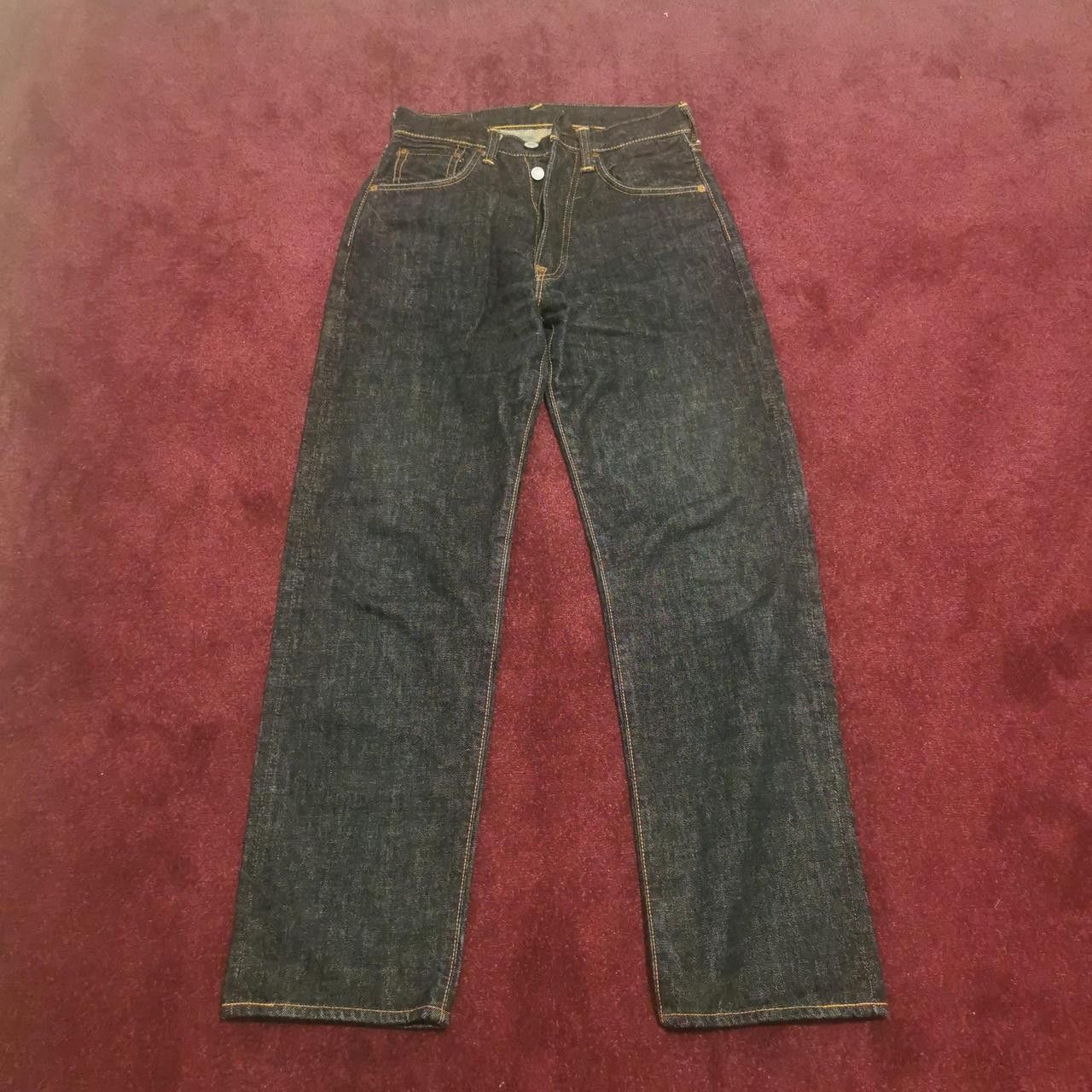 Evisu Evisu Men's Navy and Red Jeans Wait 27" Size US 27 - 4 Thumbnail