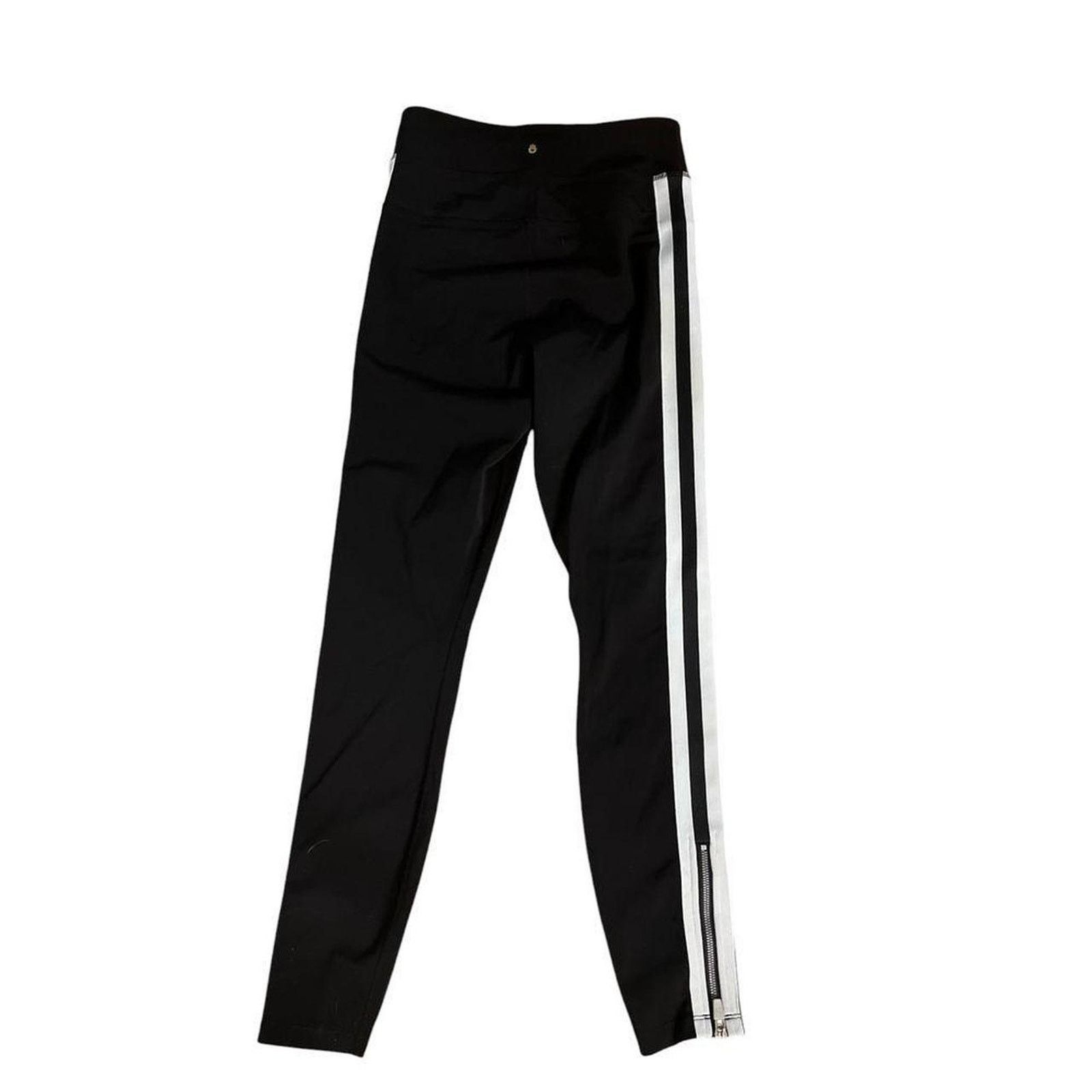 Spiritual Gangster Spiritual gangster black stripe leggings Size 32" / US 10 / IT 46 - 2 Thumbnail