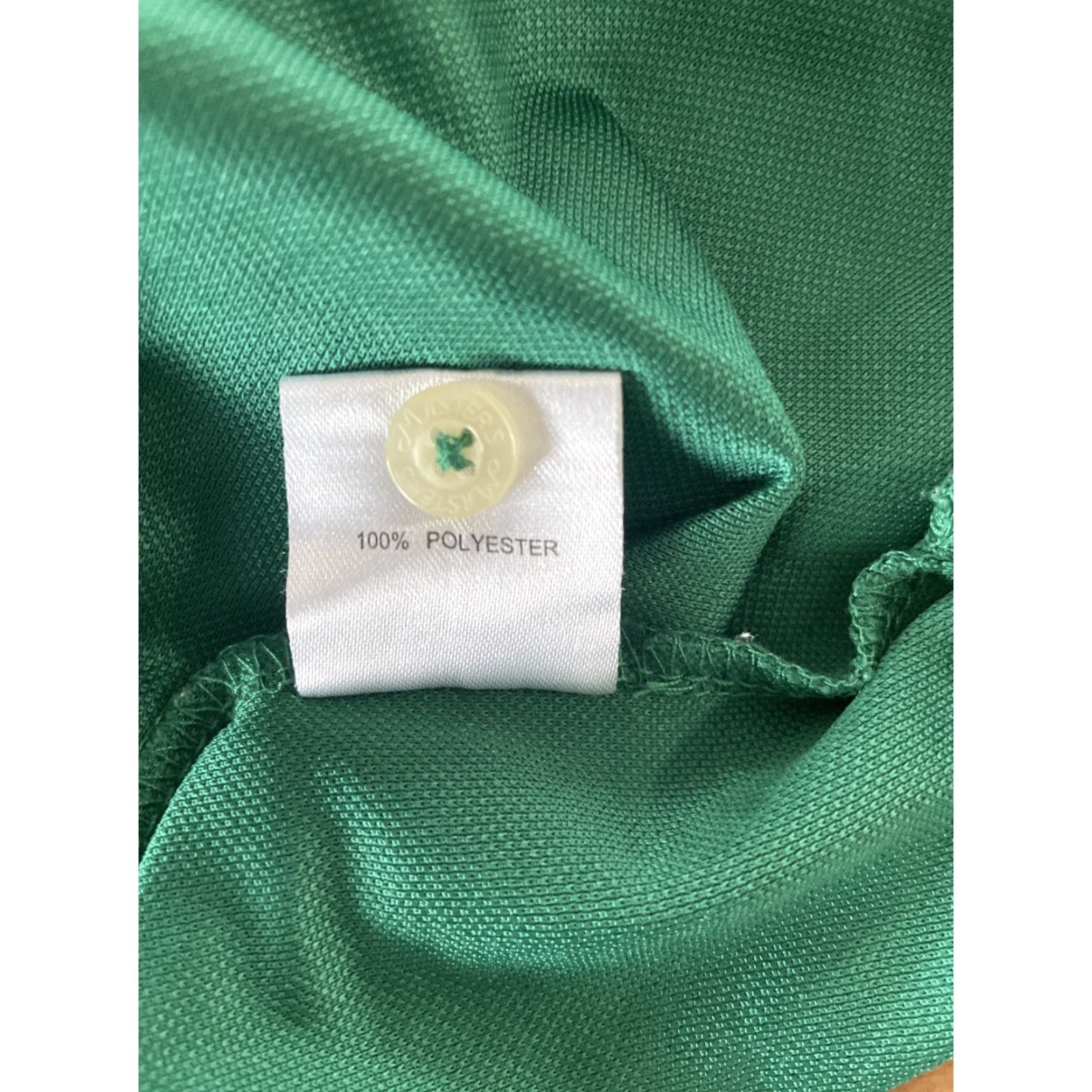 Vintage Masters Tech Polo Shirt Mens XL Green Performance Knit Augusta Golf Flag Preppy Size US XL / EU 56 / 4 - 7 Thumbnail