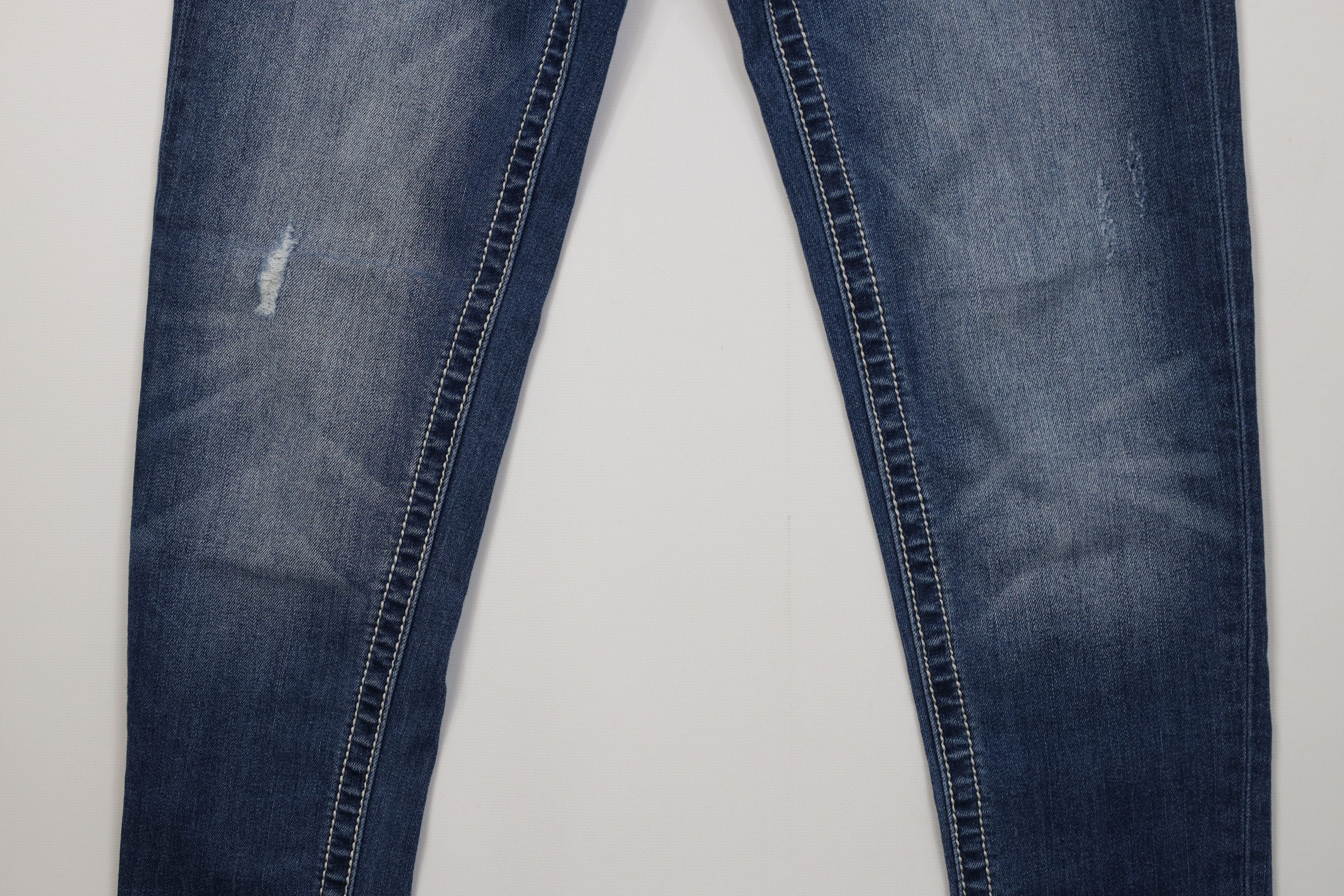 Miss Me Miss Me Stitch Beaded Jeweled Ankle Skinny Denim Jeans Blue Size 26" / US 2 / IT 38 - 3 Thumbnail
