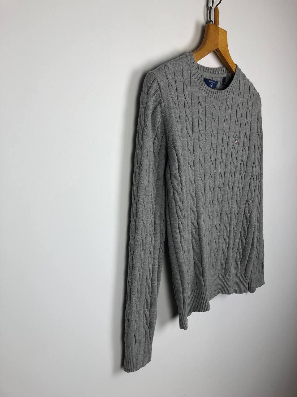 Gant Gant Sweater Pullover Crewneck Cotton Gray size S Size US S / EU 44-46 / 1 - 5 Thumbnail
