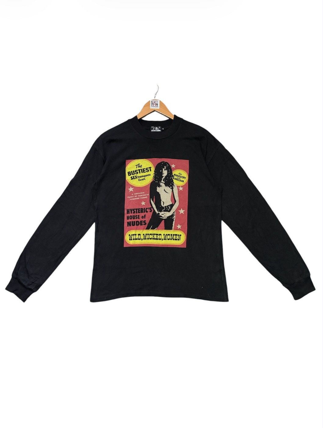 Hysteric Glamour 💸BINDING OFFER💸HYSTERIC GLAMOUR “HOUSE OF NUDES” LONGSLEEVE💥 Size US S / EU 44-46 / 1 - 1 Thumbnail