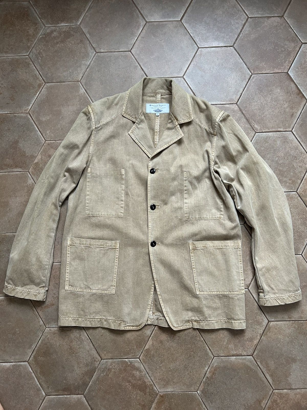 Handmade × Private White V.C. Private White V.C. Handmade Garment Blazer Jacket Size US L / EU 52-54 / 3 - 1 Thumbnail