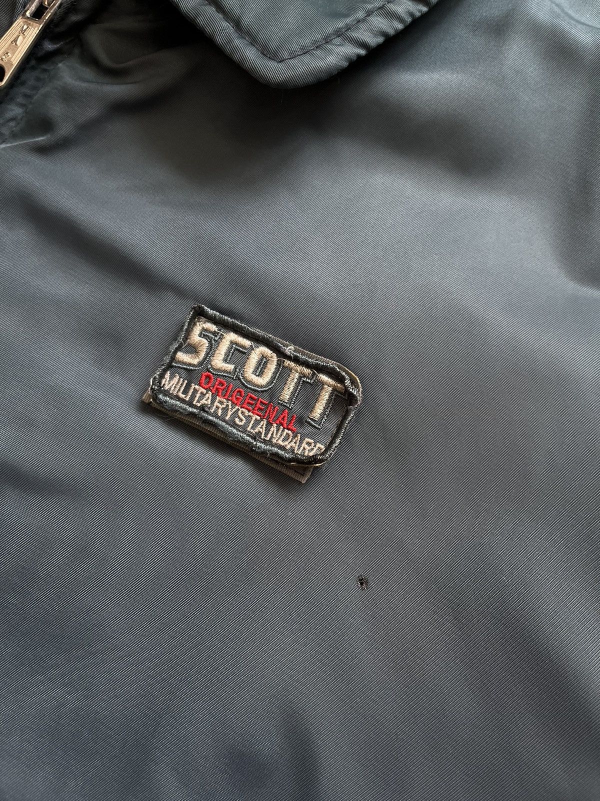 Schott × Vintage Vintage Schott NYC Bomber jacket MA-2 flyer military Size US XXL / EU 58 / 5 - 7 Thumbnail