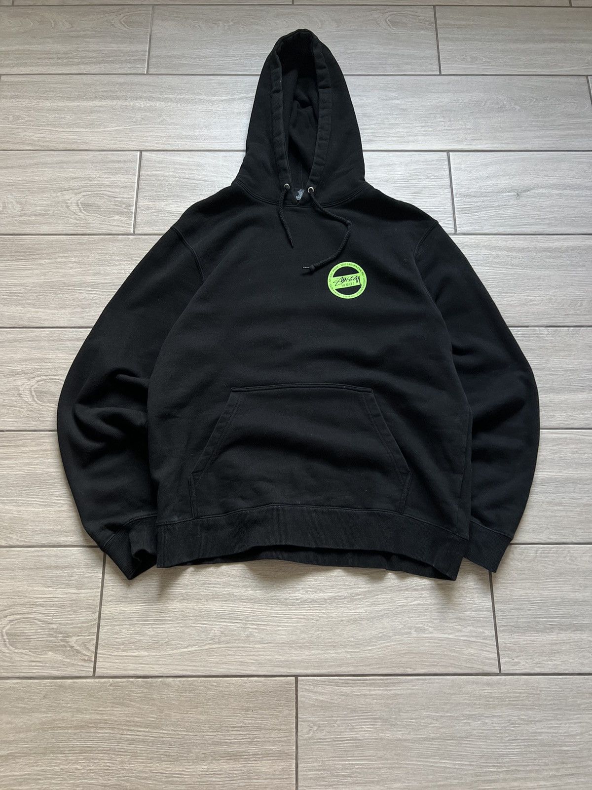 Stussy Vintage Sweatshirt Hoodie Stussy 90's Size US L / EU 52-54 / 3 - 3 Thumbnail