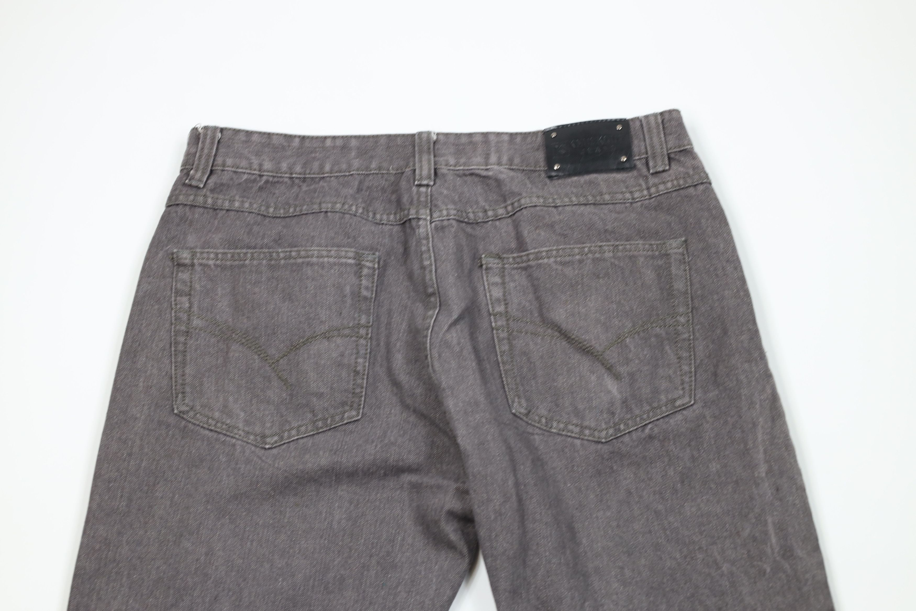 Vintage Vintage 90s Y2K Streetwear Fit Wide Leg Denim Jeans Gray Size US 36 / EU 52 - 10 Thumbnail