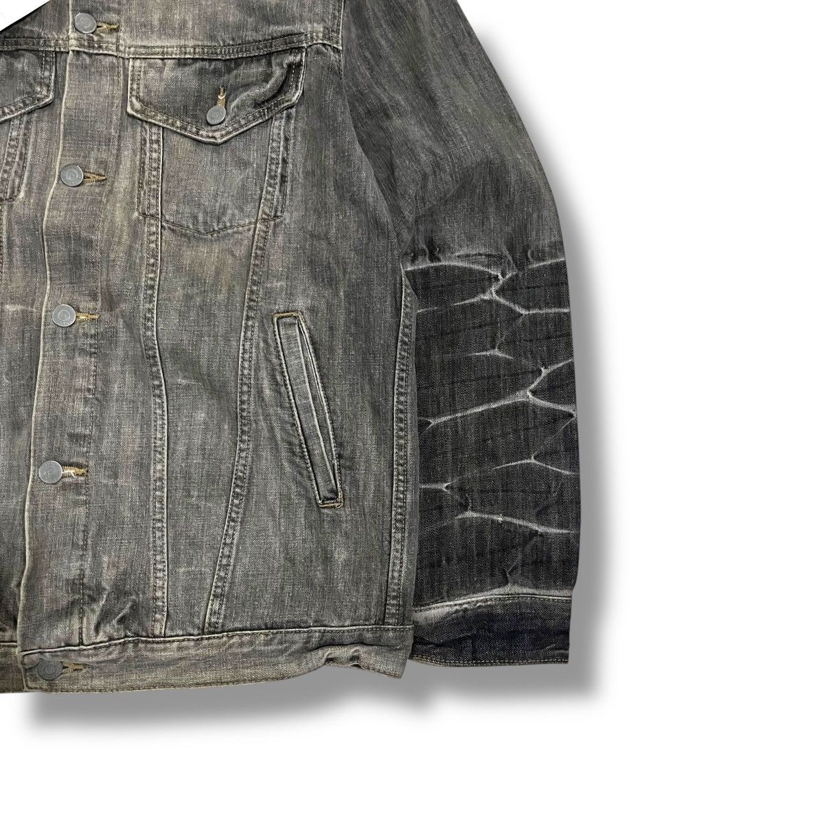 Seditionaries Vintage Rageblue distressed trucker jeans jacket Size US M / EU 48-50 / 2 - 5 Thumbnail