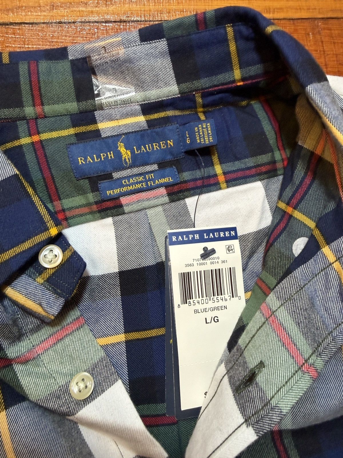 Ralph Lauren RALPH LAURN FLANNEL Size US L / EU 52-54 / 3 - 3 Thumbnail