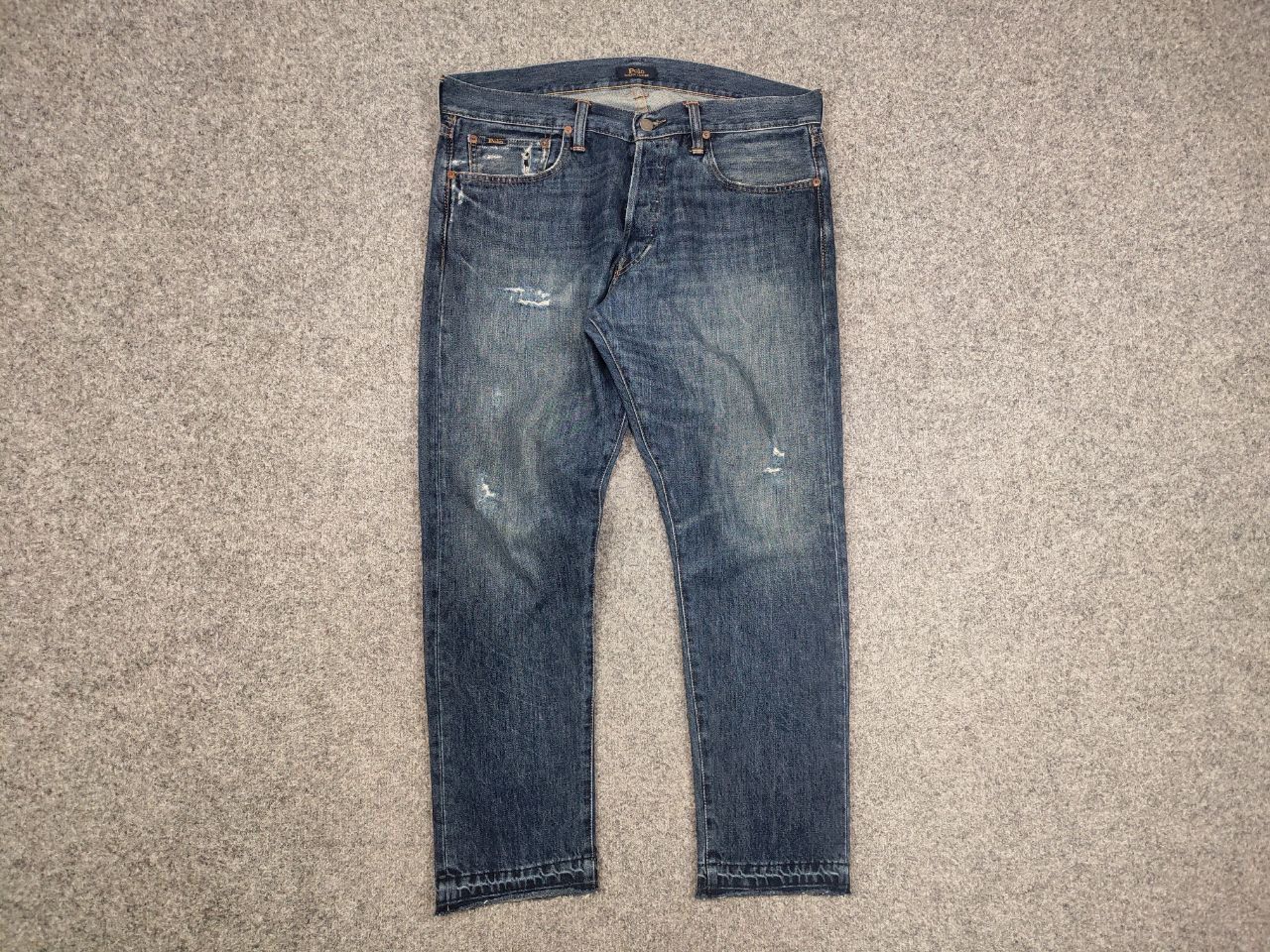 Polo Ralph Lauren Vintage Polo Ralph Lauren original quality Faded Denim Jeans Size US 34 / EU 50 - 2 Thumbnail