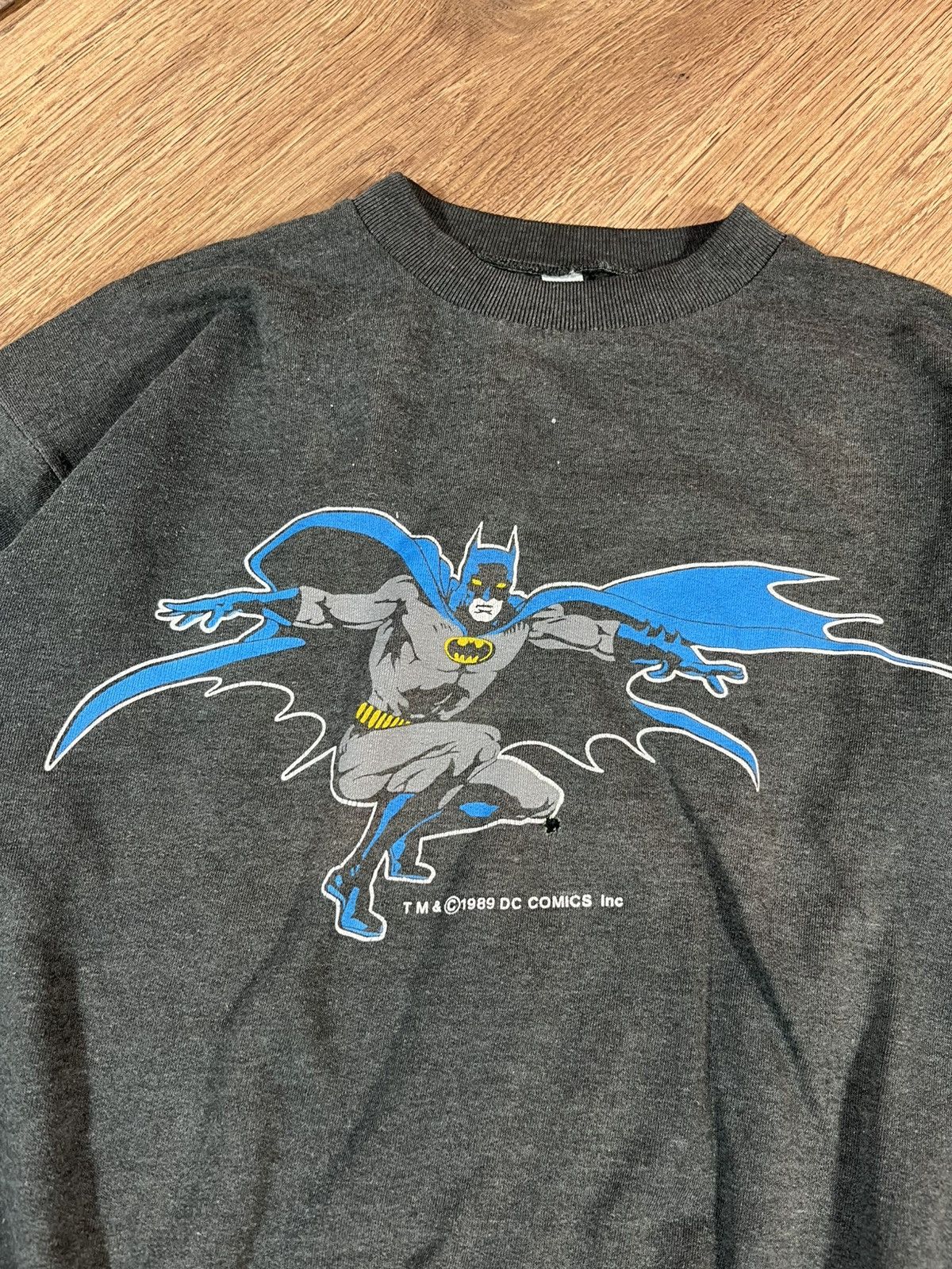 Vintage Vintage 1989 DC Comics Batman Rare Sweatshirt Size US L / EU 52-54 / 3 - 4 Thumbnail