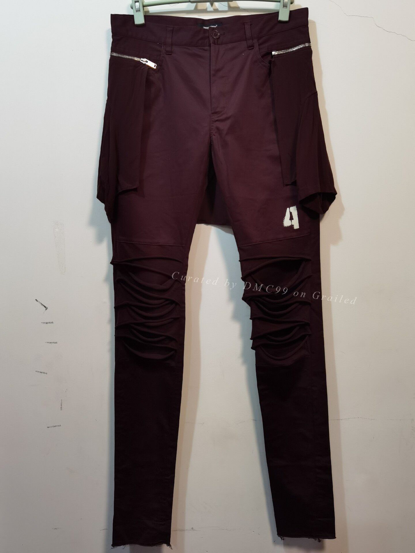 Undercover Undercover 19SS Distressed Spliced Pants Size 26" / US 2 / IT 38 - 1 Thumbnail