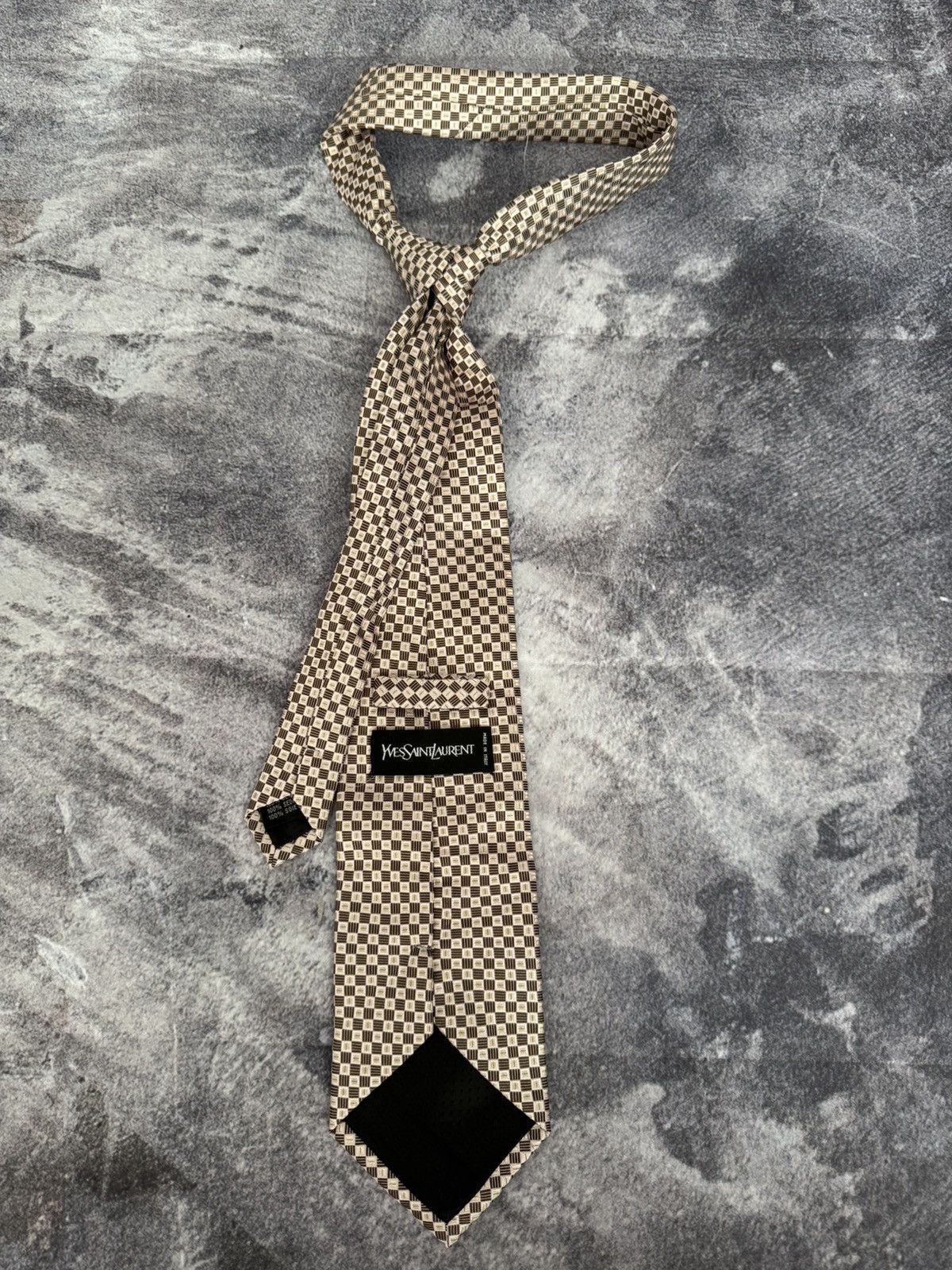 Yves Saint Laurent Tie Yves Saint Laurent Size ONE SIZE - 2 Thumbnail