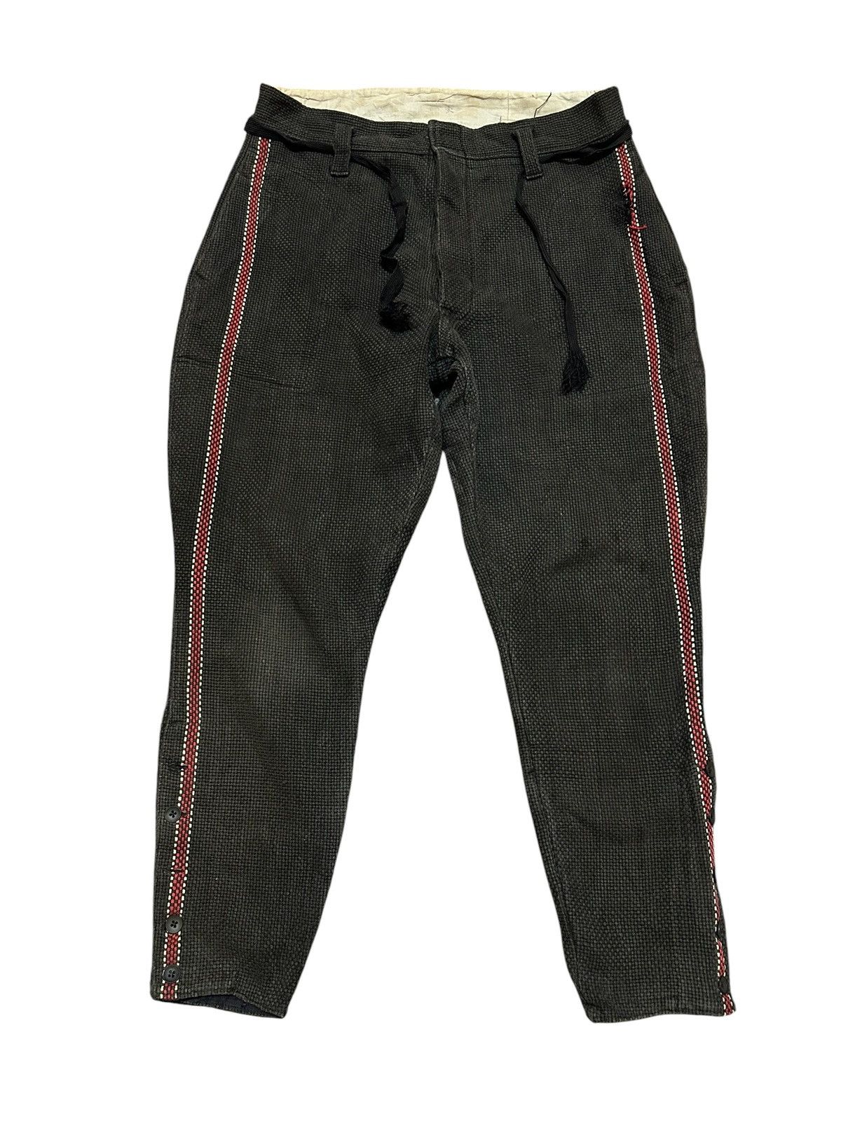 Japanese Brand 50s japan uniform fireman sashiko pants Size US 34 / EU 50 - 1 Thumbnail