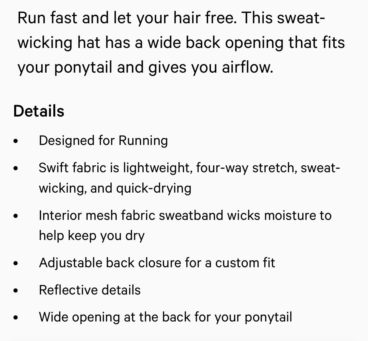 Lululemon Lululemon fast and free pony tail running hat NWT in white Size ONE SIZE - 5 Thumbnail
