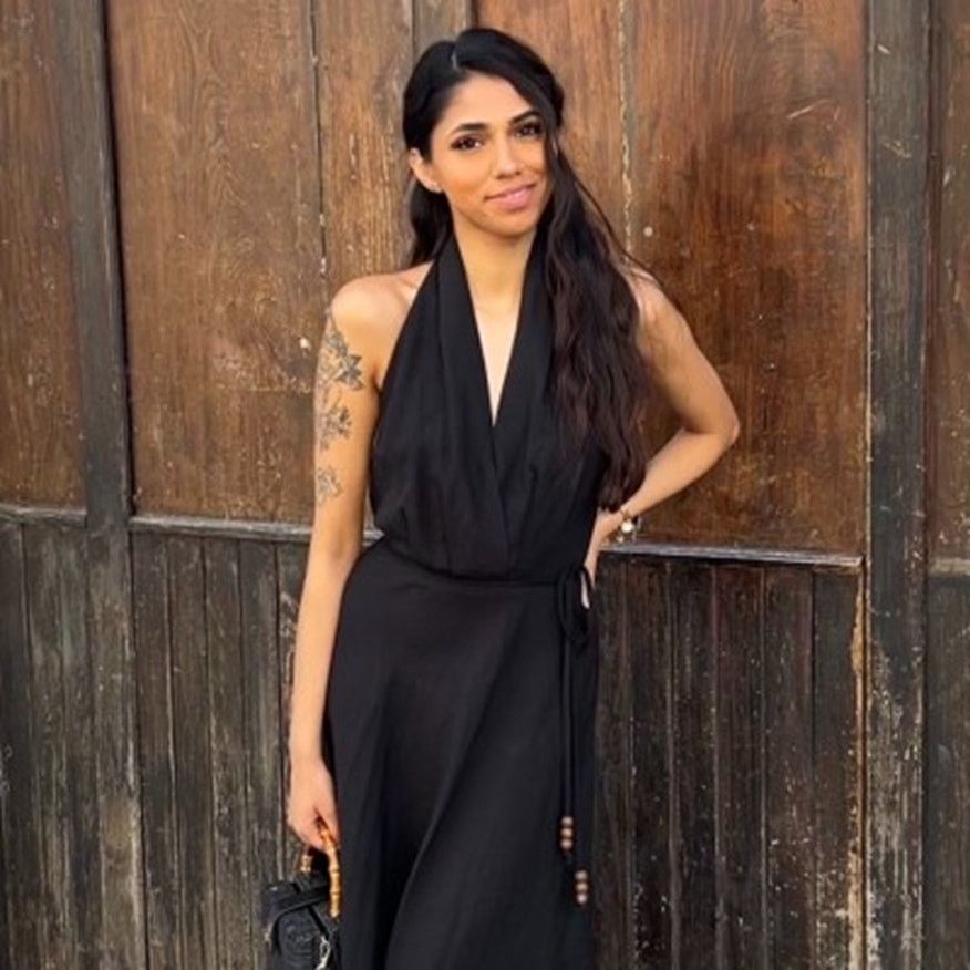Zara ZARA BLOGGER FAVE!!! Linen Blend Midi Dress NWT Size L / US 10 / IT 46 - 10 Thumbnail