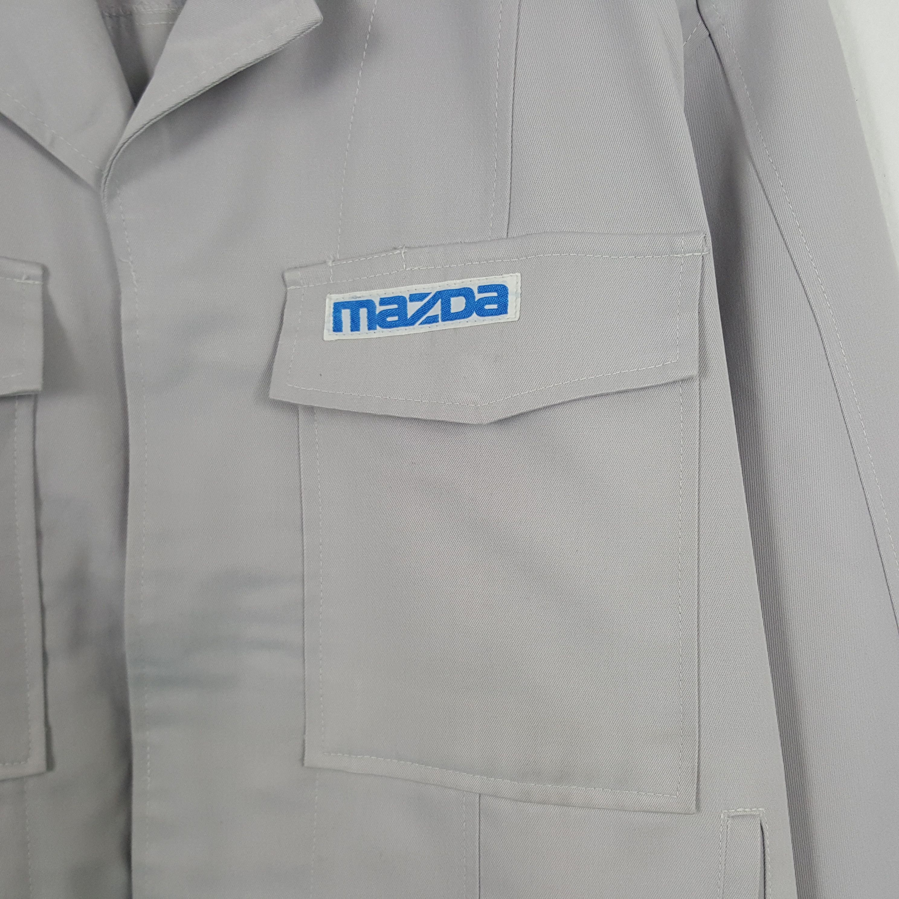 Japanese Brand × Vintage Vintage Mazda Racing Worker Sport Jacket Size US M / EU 48-50 / 2 - 2 Thumbnail