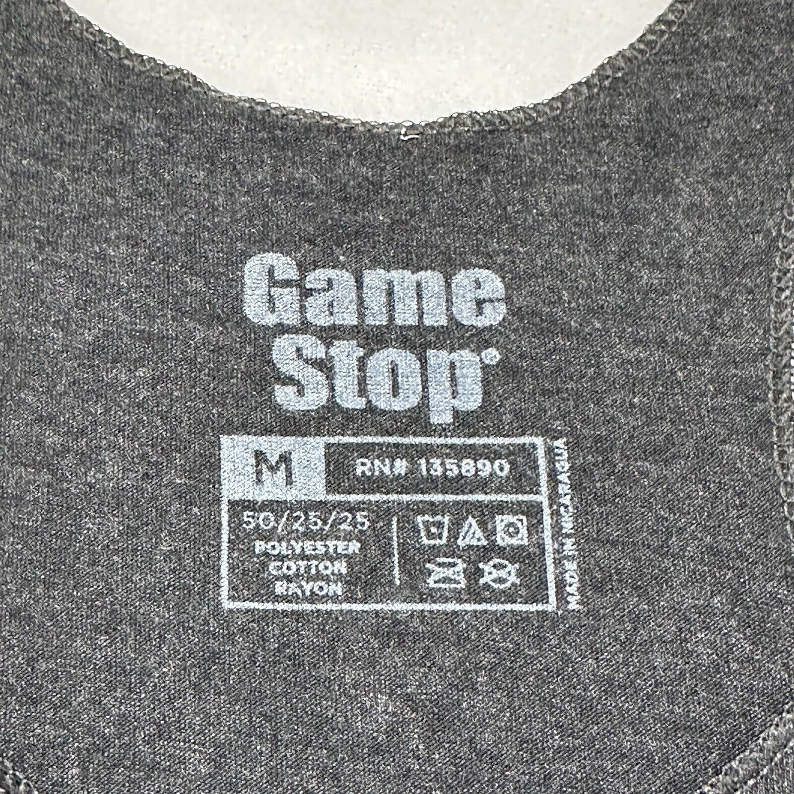 Other GameStop Medium Slim Fit Tank Top Gray Video Game Sleeveless Size M / US 6-8 / IT 42-44 - 3 Thumbnail