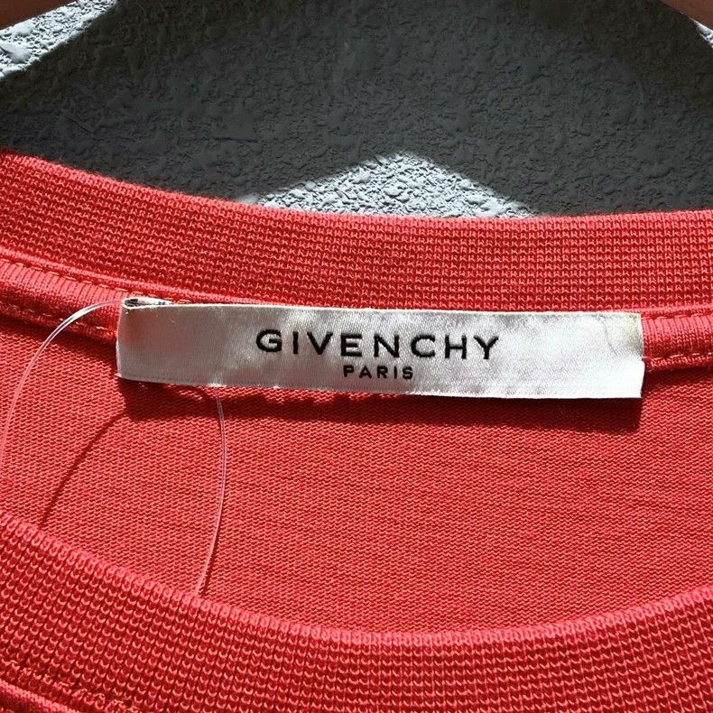 Other Givenchy Red hemmed T-shirt Size US M / EU 48-50 / 2 - 3 Thumbnail