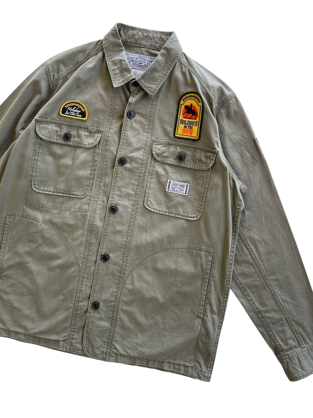 Neighborhood Neighborhood Military Work Shirt Size US L / EU 52-54 / 3 - 4 Thumbnail