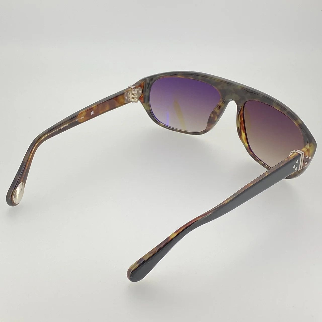 Ann Demeulemeester Ann Demeulemeester Sunglasses Black and Brown Graduated Size ONE SIZE - 11 Thumbnail