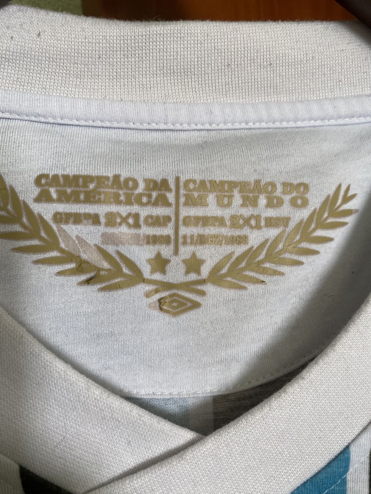 Umbro Official Umbro Gremio 1983 Retro # 7 Jersey Football Soccer Size US S / EU 44-46 / 1 - 5 Thumbnail