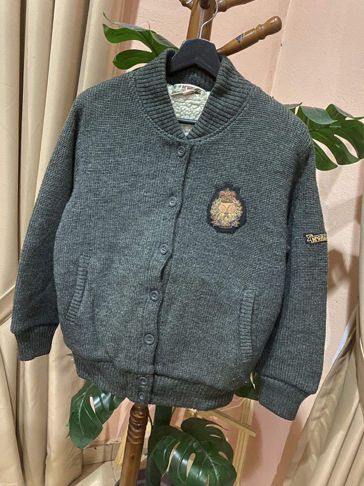 Vintage McGregor Sportswear Wool Varsity Jacket – Military