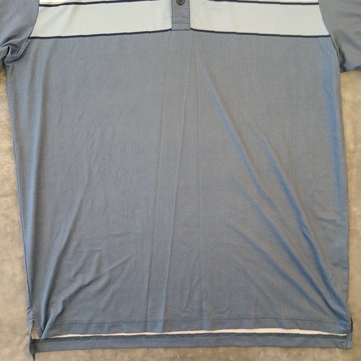 Callaway Callaway Polo Shirt Mens Large Blue Geometric Short Sleeve Polo Golf Shirt Mens Size US L / EU 52-54 / 3 - 4 Thumbnail