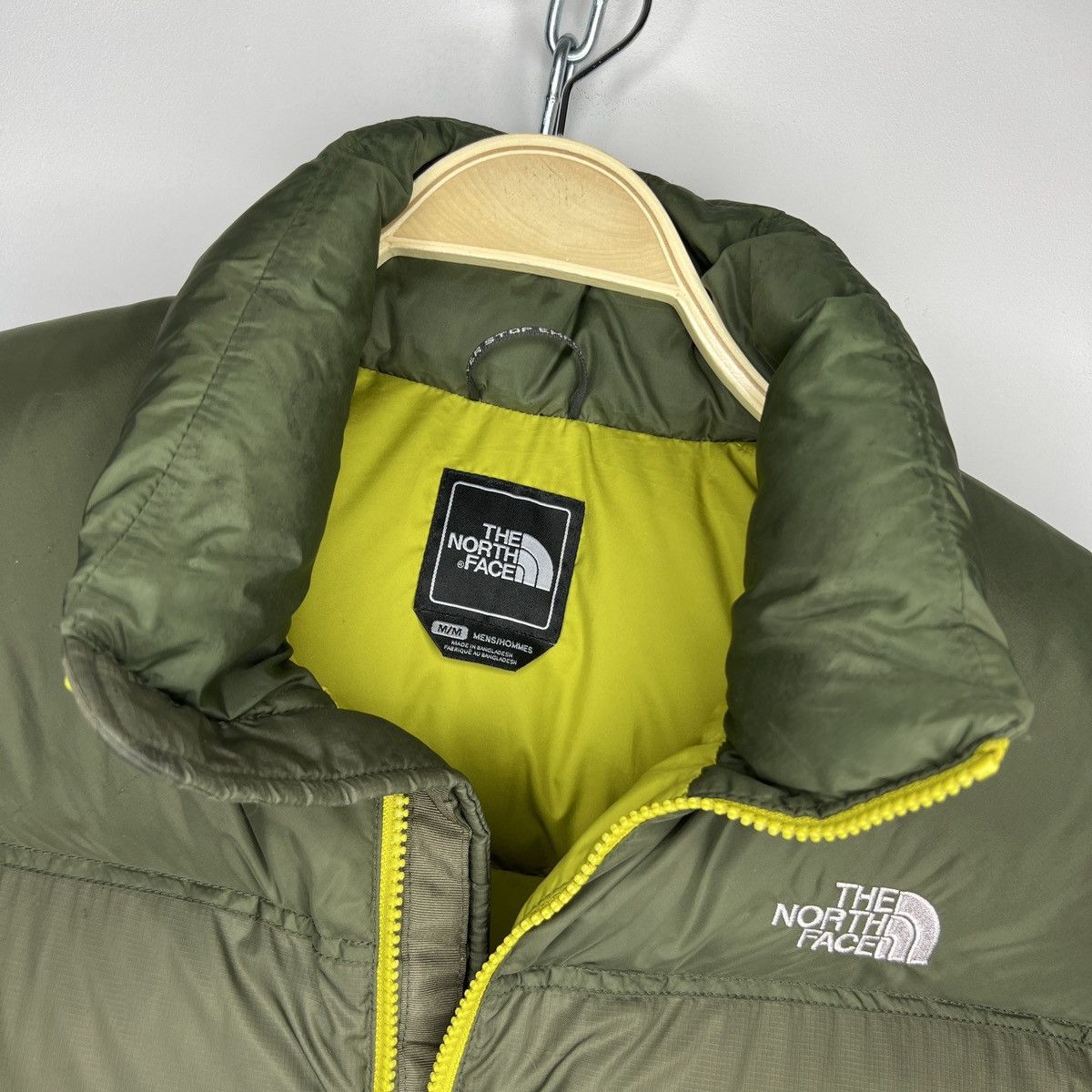 The North Face The North Face Puffer Vest Nuptse 700 Gilet Khaki Green Size US M / EU 48-50 / 2 - 5 Thumbnail