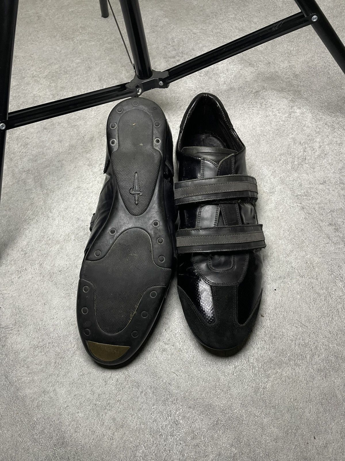 Paciotti Paciotti Death Opium LGB Punk Leather Sneakers If6Was9 Size US 8 / EU 41 - 1 Thumbnail
