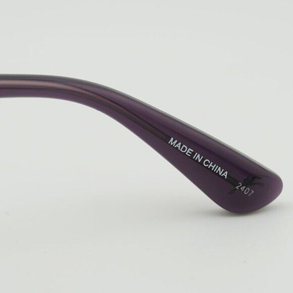 Longchamp Longchamp LO2737 501 Eyeglasses Transparent Plum 52mm Frame Size ONE SIZE - 10 Thumbnail
