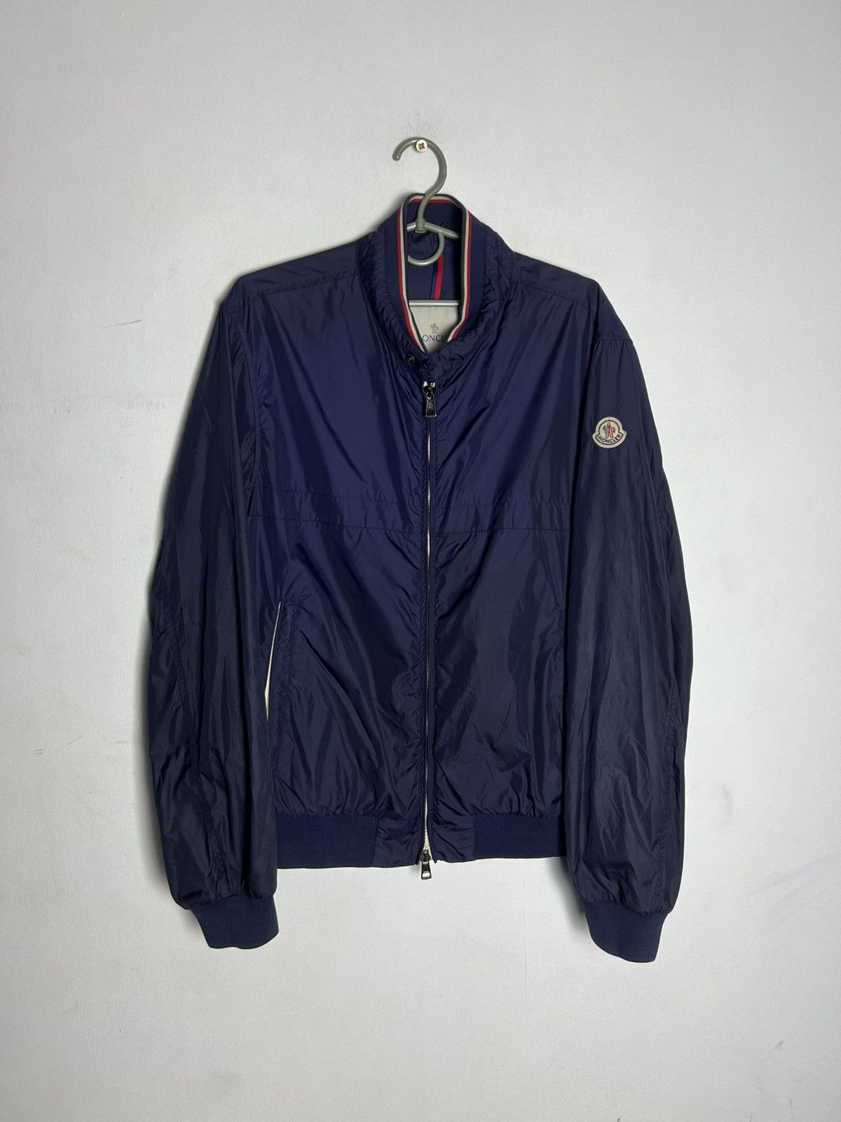 Moncler Vintage Moncler Nylon Jacket Rare Reversible Size US L / EU 52-54 / 3 - 1 Thumbnail