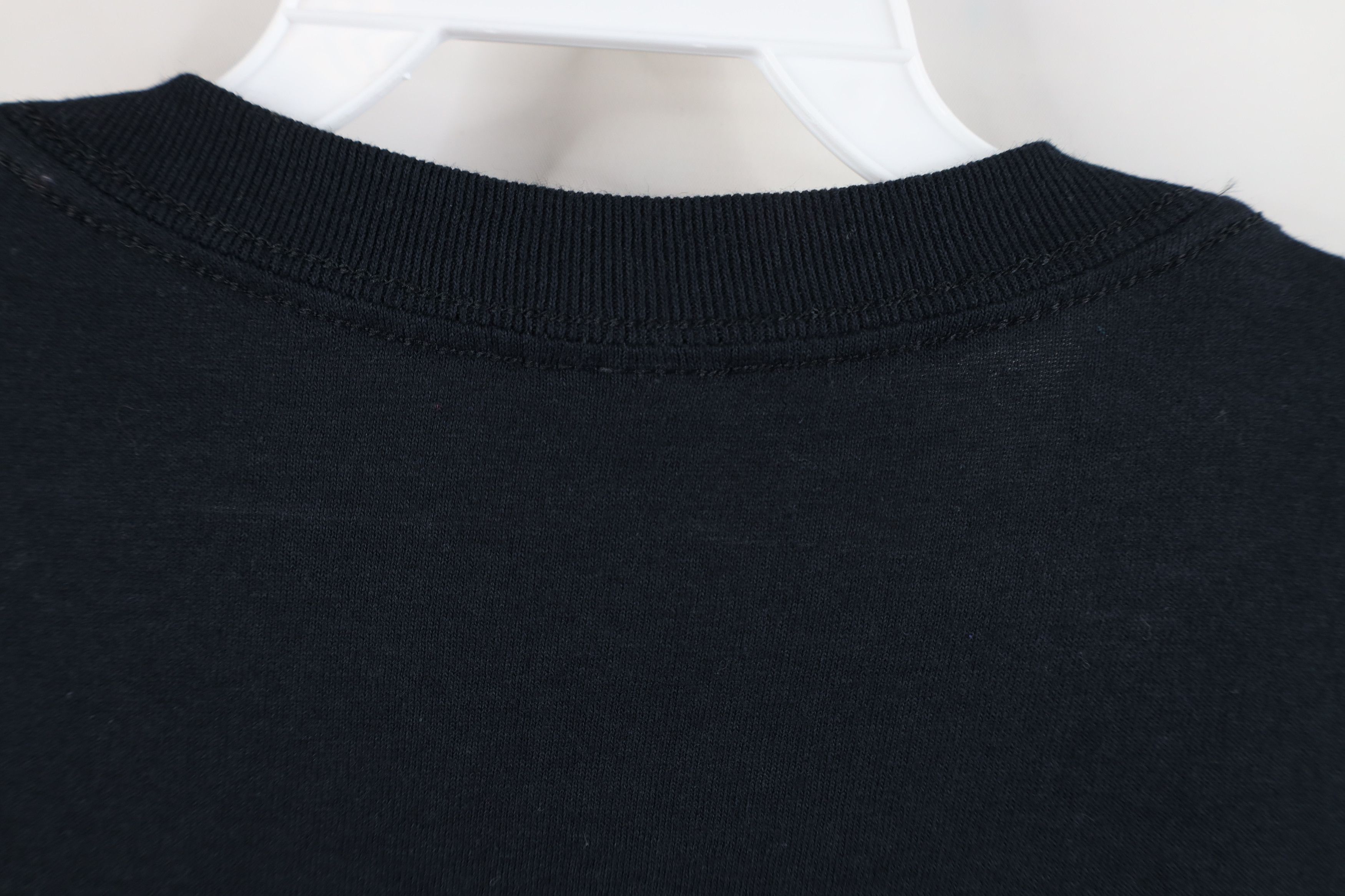 Vintage Deadstock Vintage Y2K Streetwear Heavy Cotton T-Shirt Black Size US XL / EU 56 / 4 - 10 Thumbnail