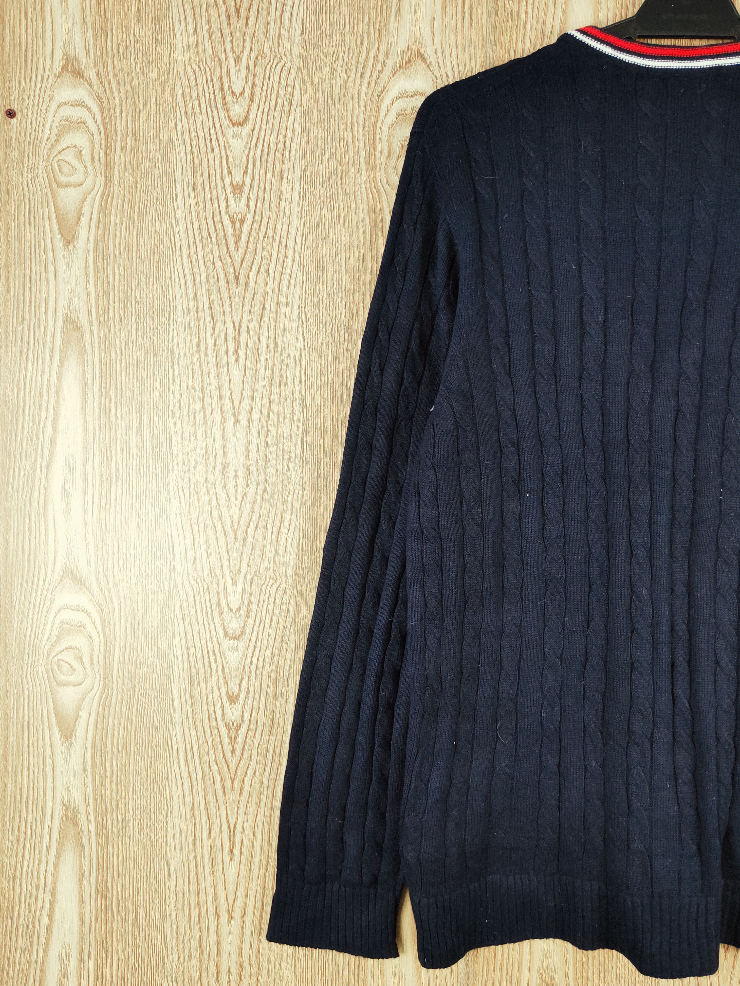 Aran Isles Knitwear United Arrows japan Navy Knitwear Cardigan #W546 Size US L / EU 52-54 / 3 - 8 Thumbnail