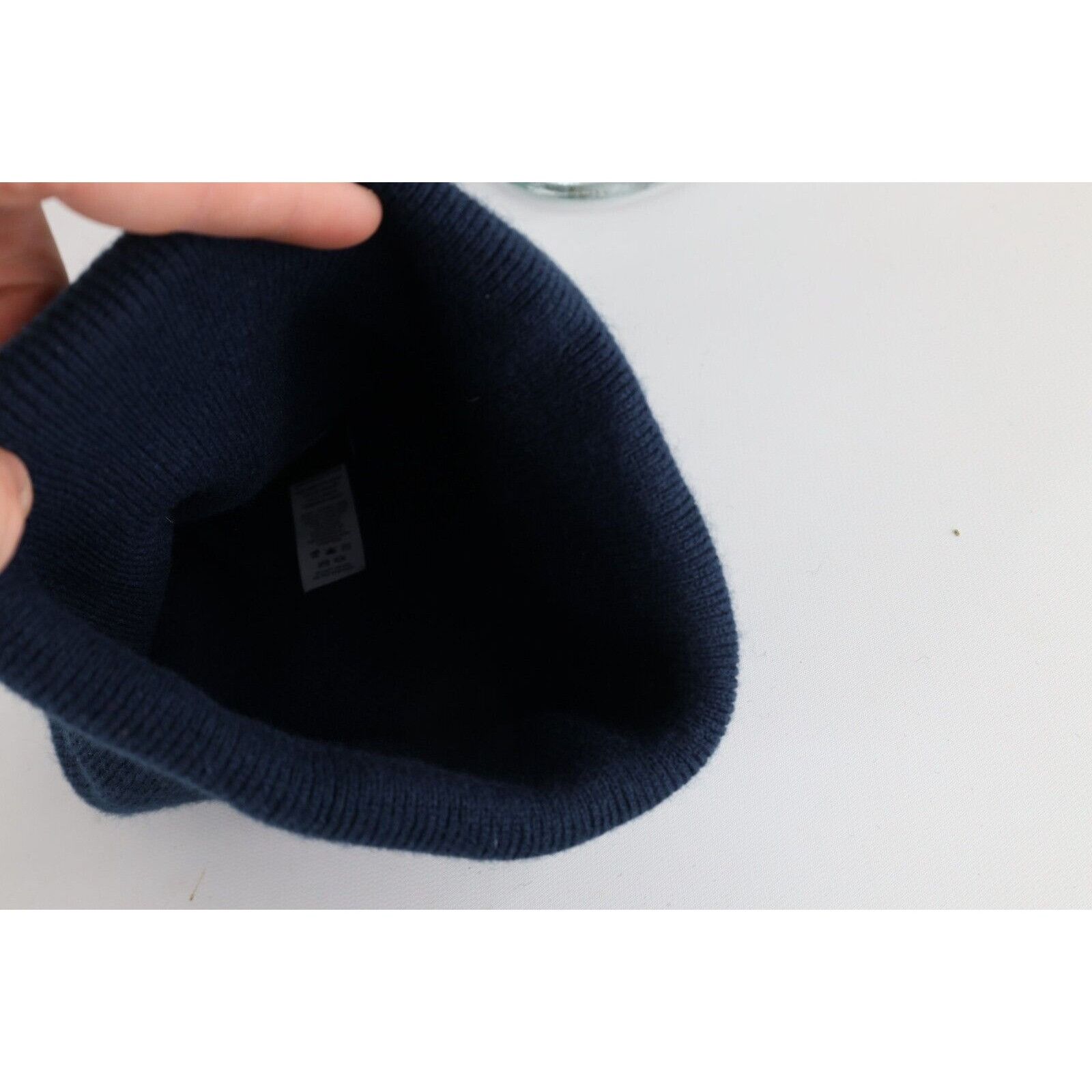 Nike × Vintage Vintage Nike Travis Scott Mini Swoosh T Letter Winter Beanie Size ONE SIZE - 7 Thumbnail