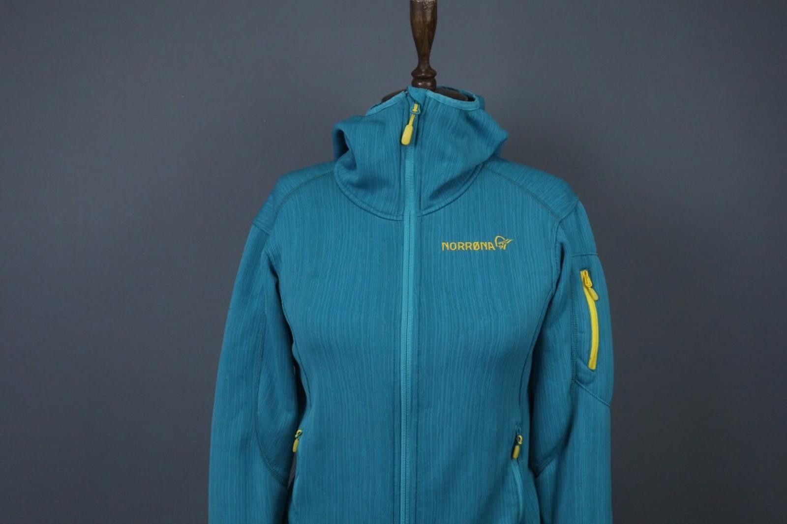 Norrona Norrona Blue Mock Neck Lyngen Warm2Flex Jacket Size S Size US S / EU 44-46 / 1 - 2 Thumbnail
