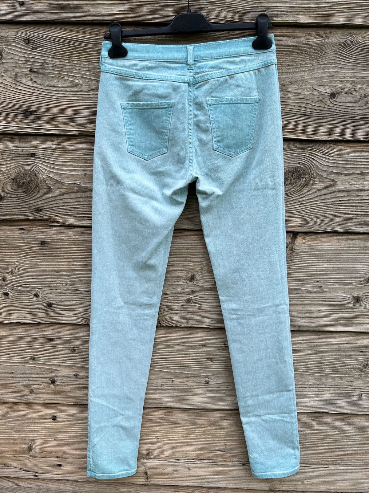 Maison Margiela Maison Martin Margiela MM6 Bleach Processed Slim Denim Jeans Size 26" / US 2 / IT 38 - 6 Thumbnail