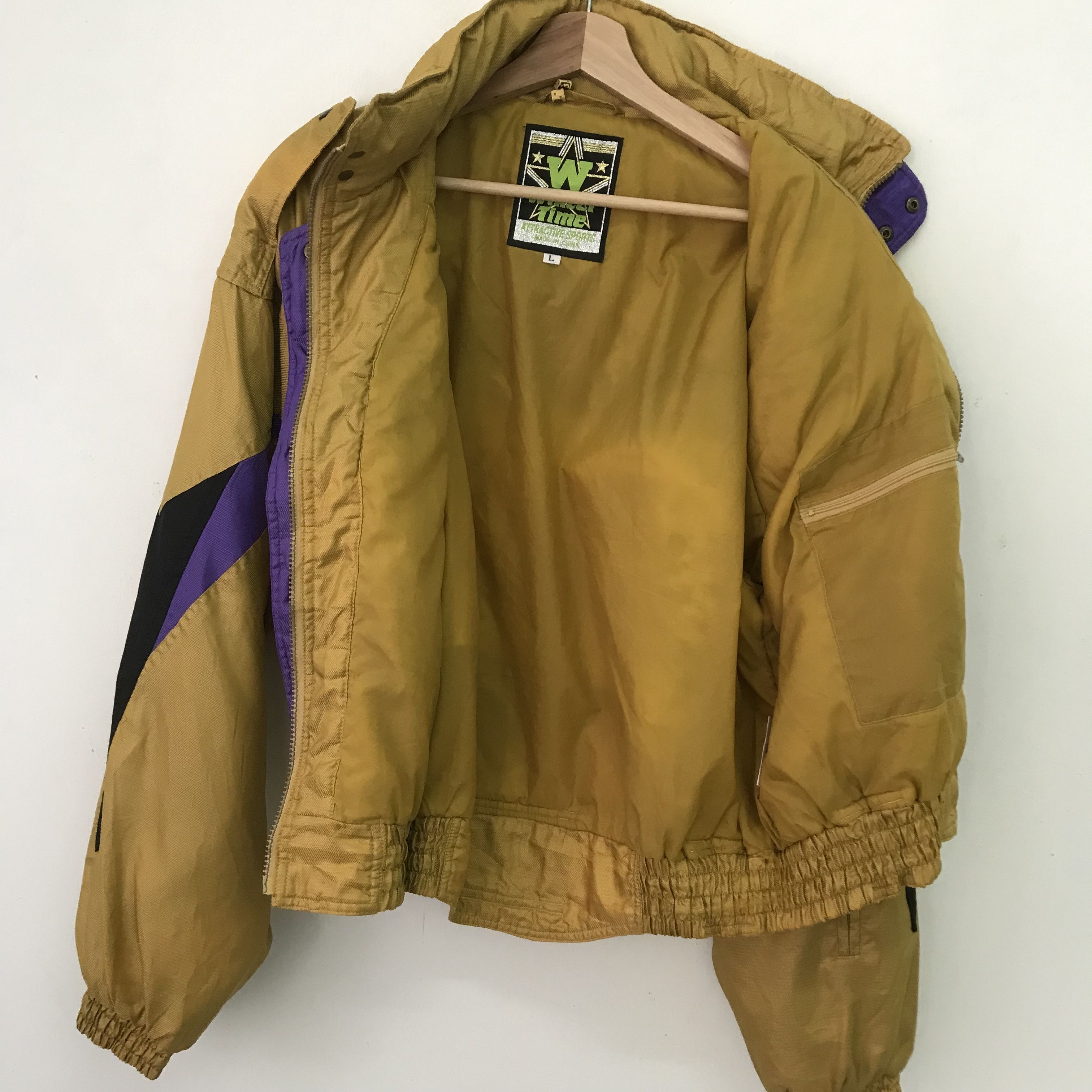 Vintage Vintage Retro Winter Jacket Skiing Cold Weather Snow Jacket Size US L / EU 52-54 / 3 - 3 Thumbnail